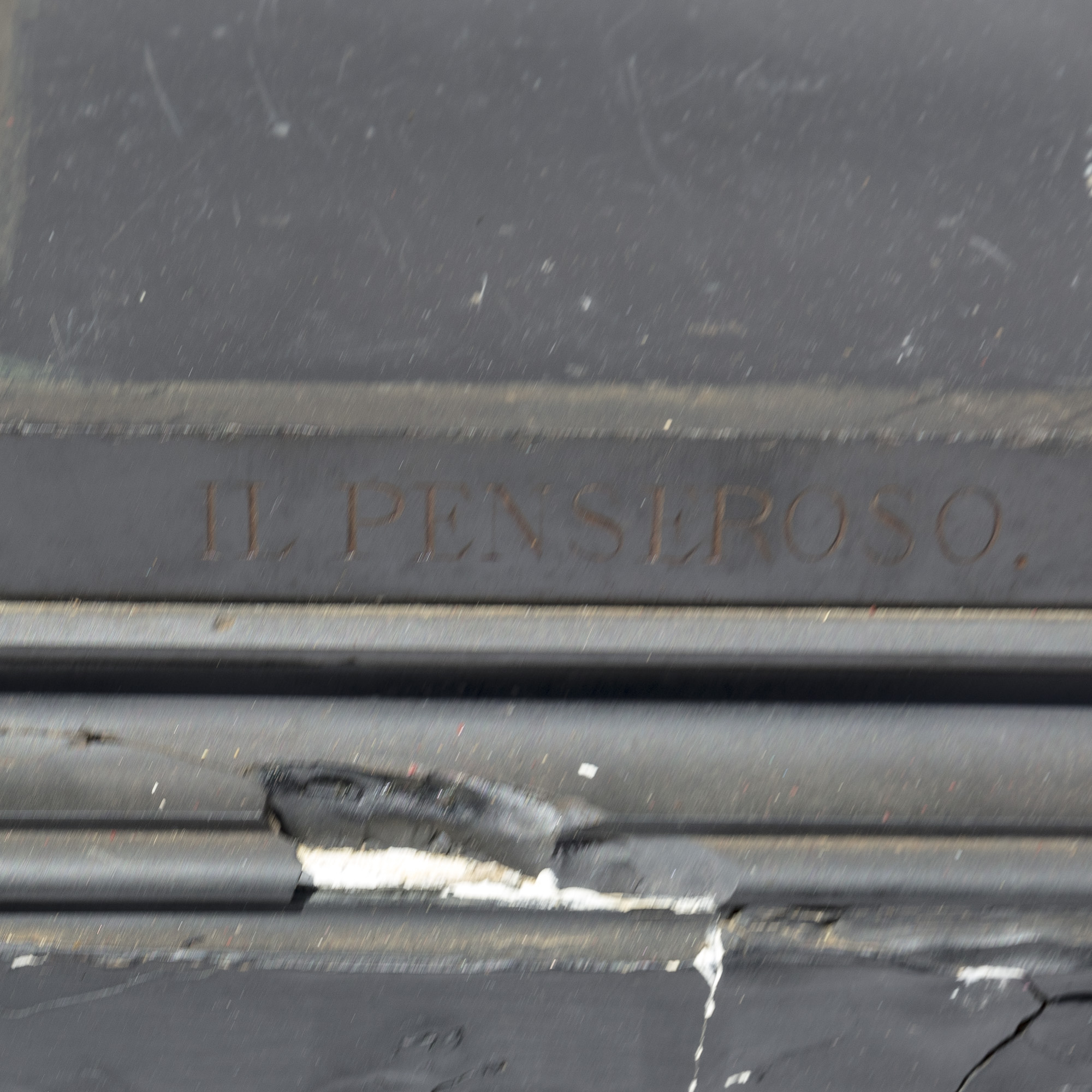 Reproduction Sculpture After Michelangelo's "Il Penseroso"