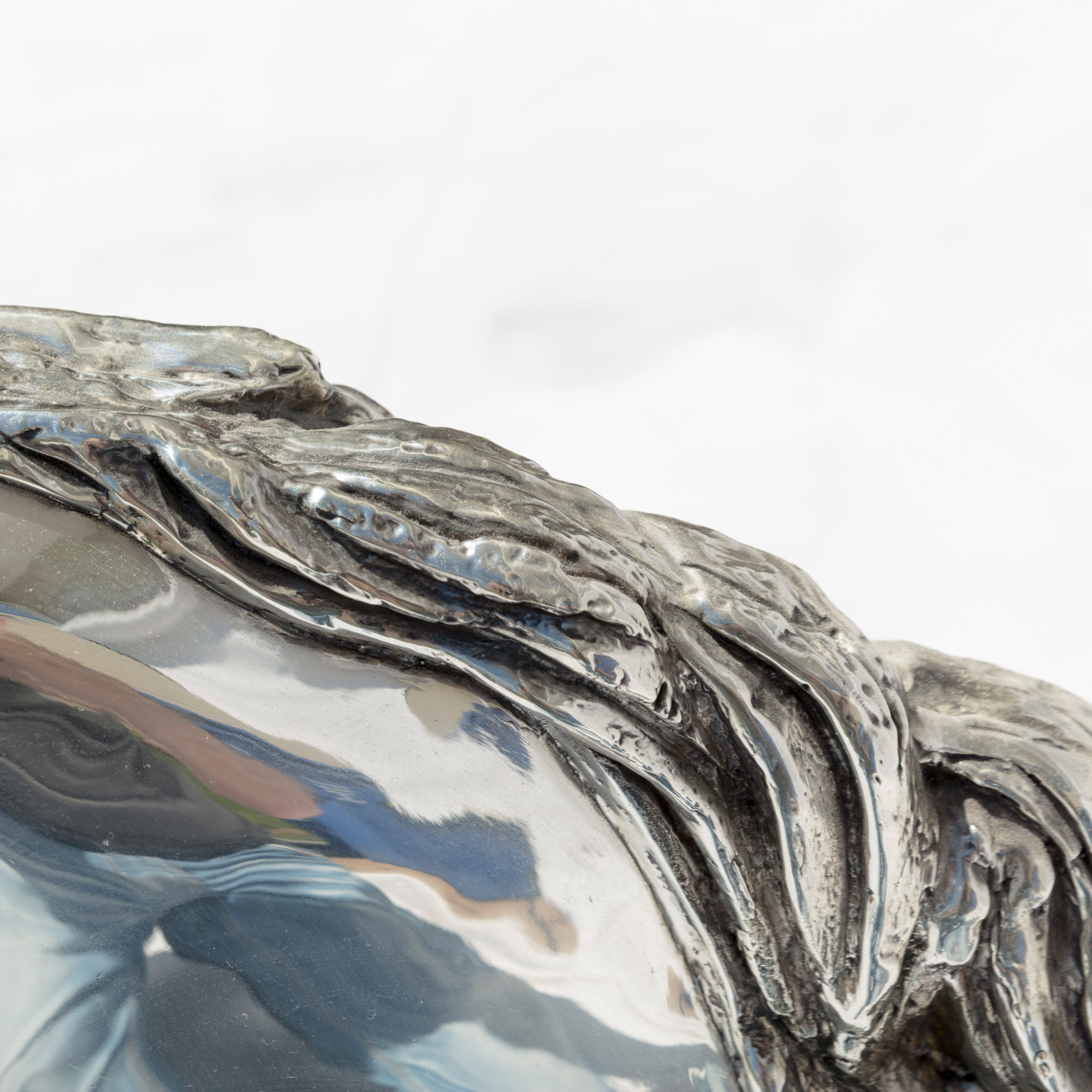 Ricardo Del Río for D'Argenta Silver Plated Sculpture "Horse Head"