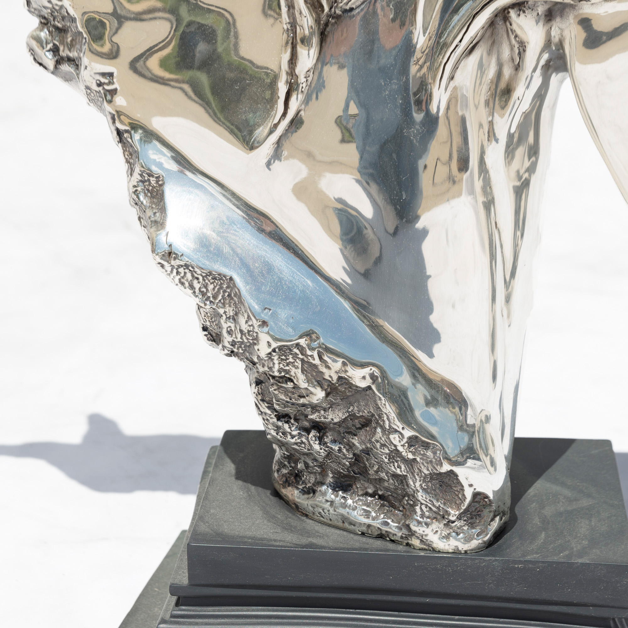 Ricardo Del Río for D'Argenta Silver Plated Sculpture "Horse Head"