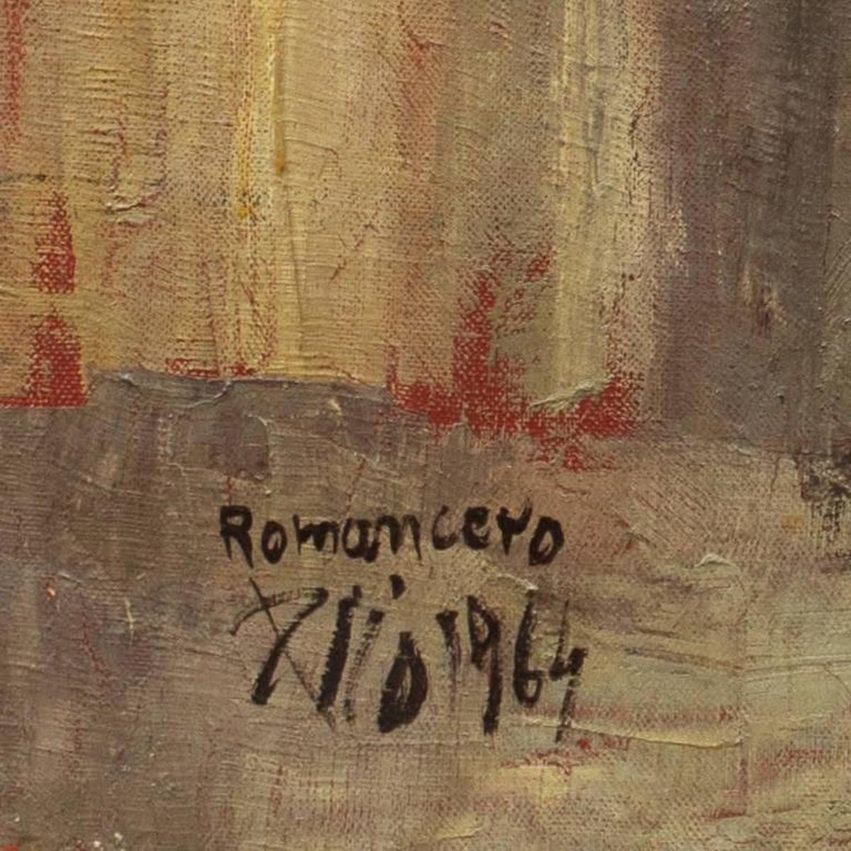 Jose Pico Oil Painting on Canvas "Romancero"