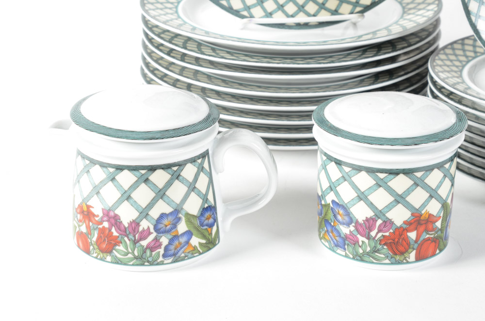 Dansk "Nordic Garden" Porcelain Dinner Service