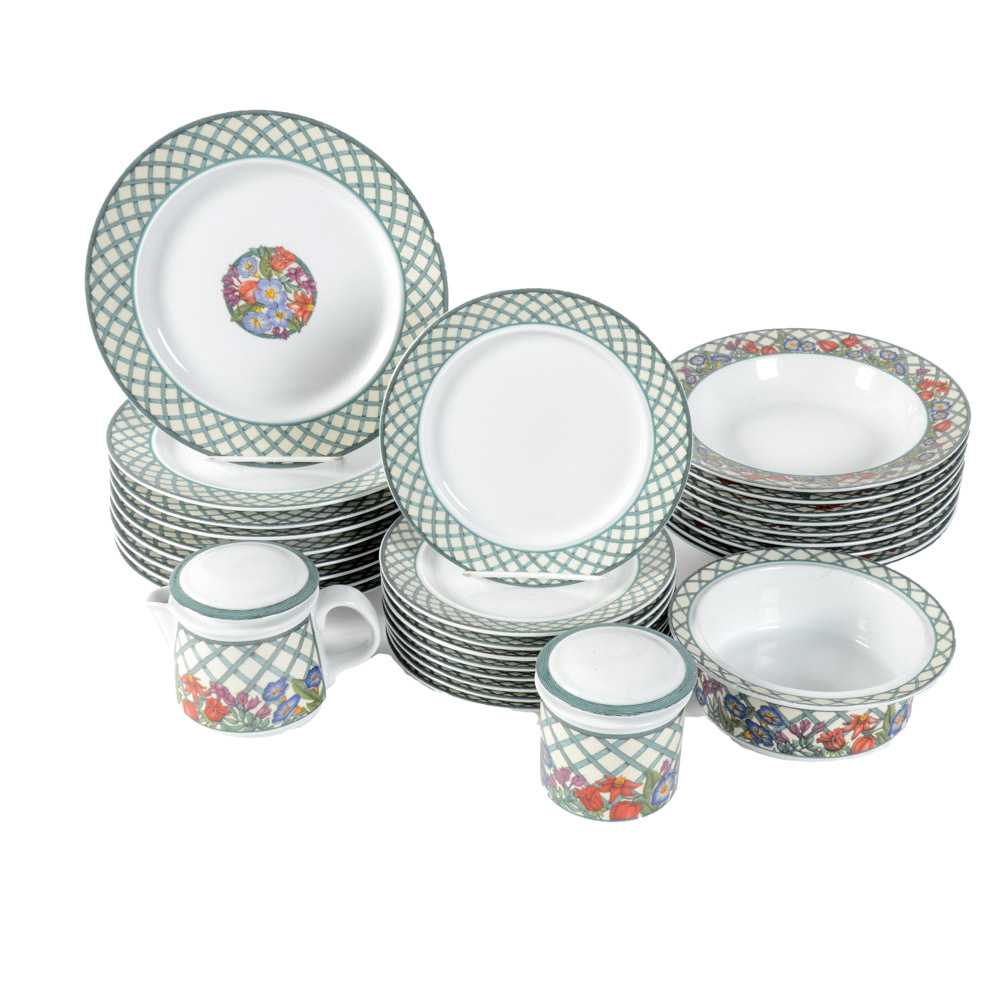 Dansk "Nordic Garden" Porcelain Dinner Service