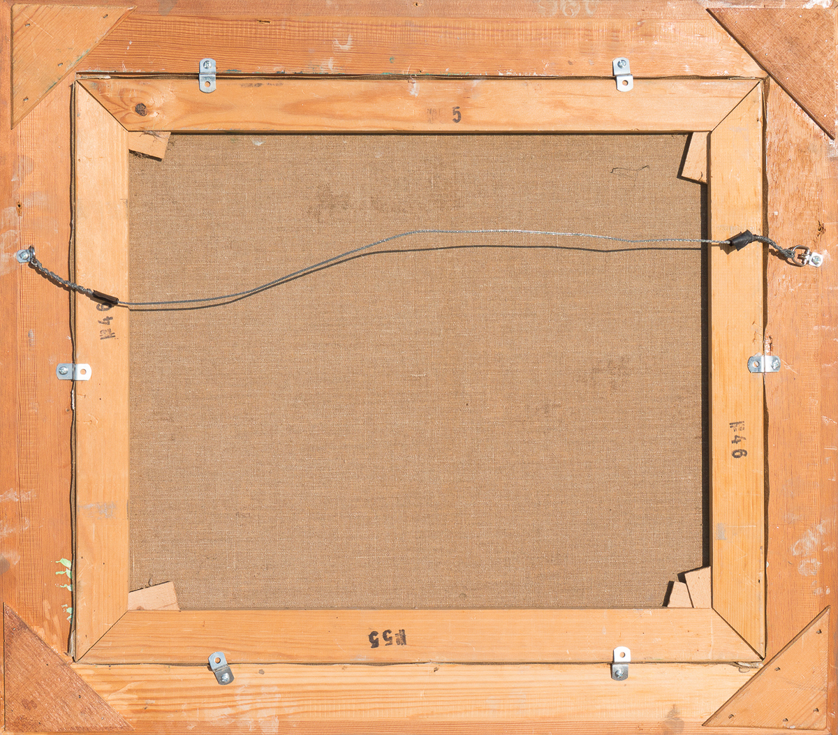 Thorvald Hagedorn-Olsen Oil Painting on Canvas "Model by the Window"