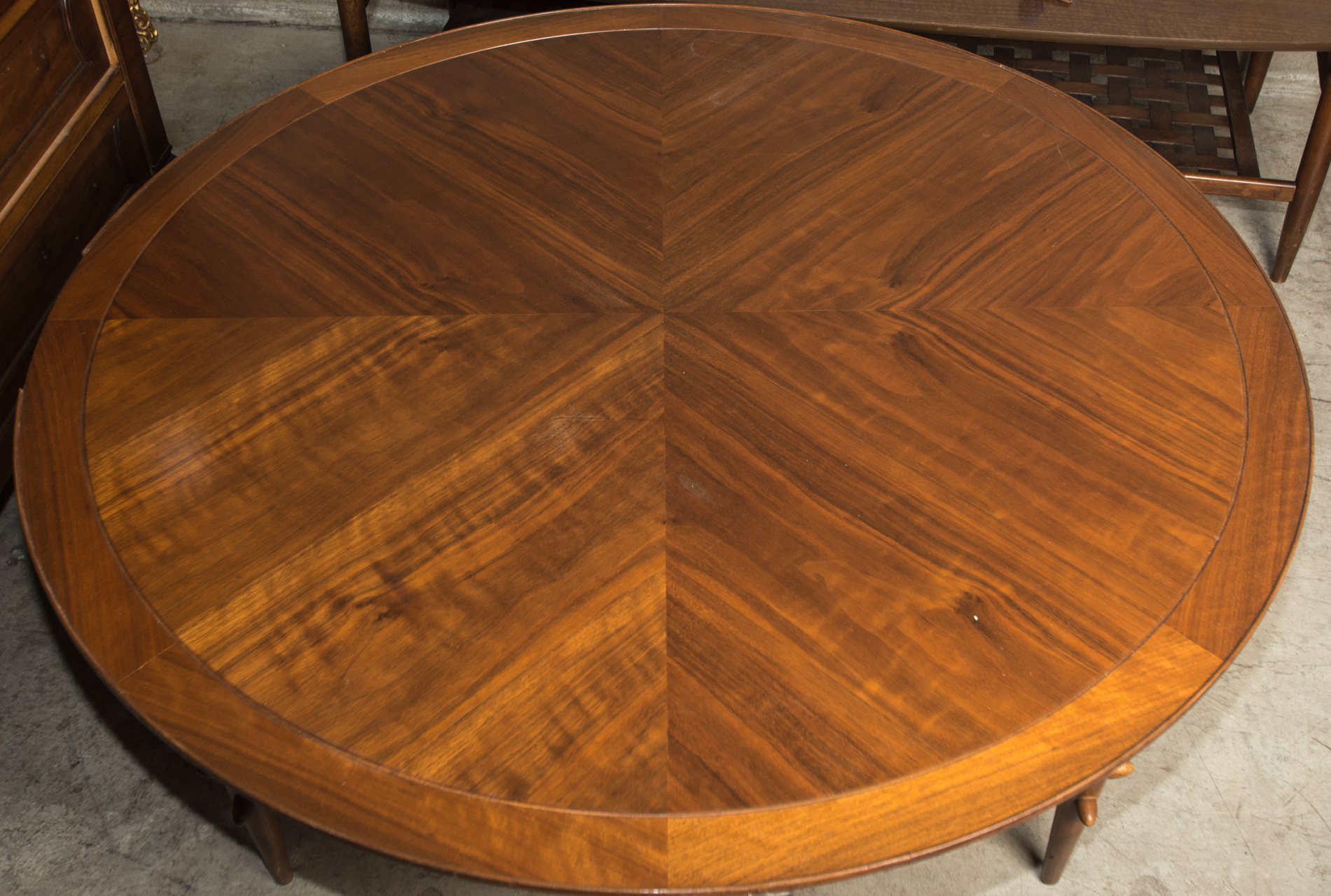Mid-Century Round Coffee Table