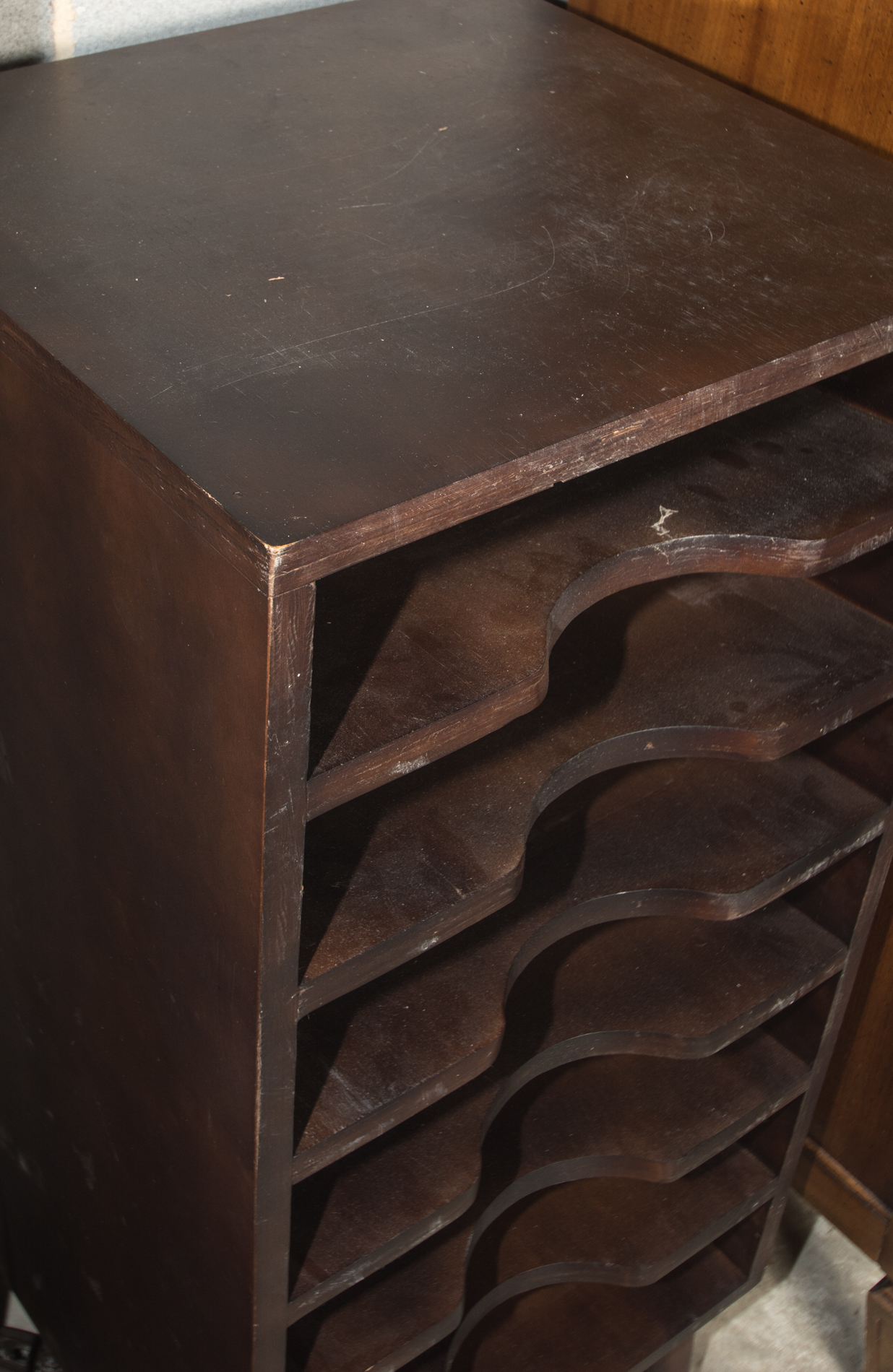 Mid-Century Record Shelf