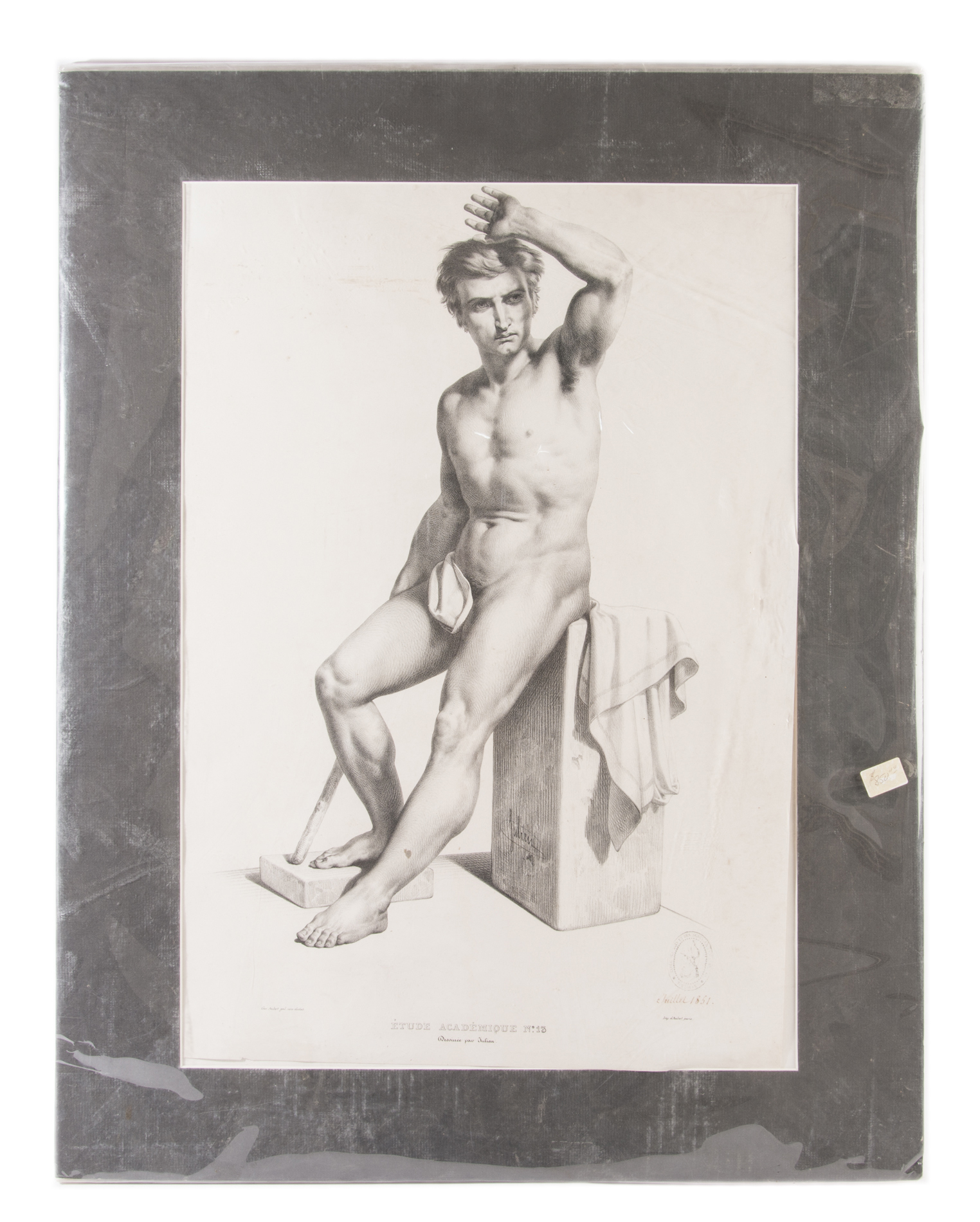 Antique Académie Julian Lithographs