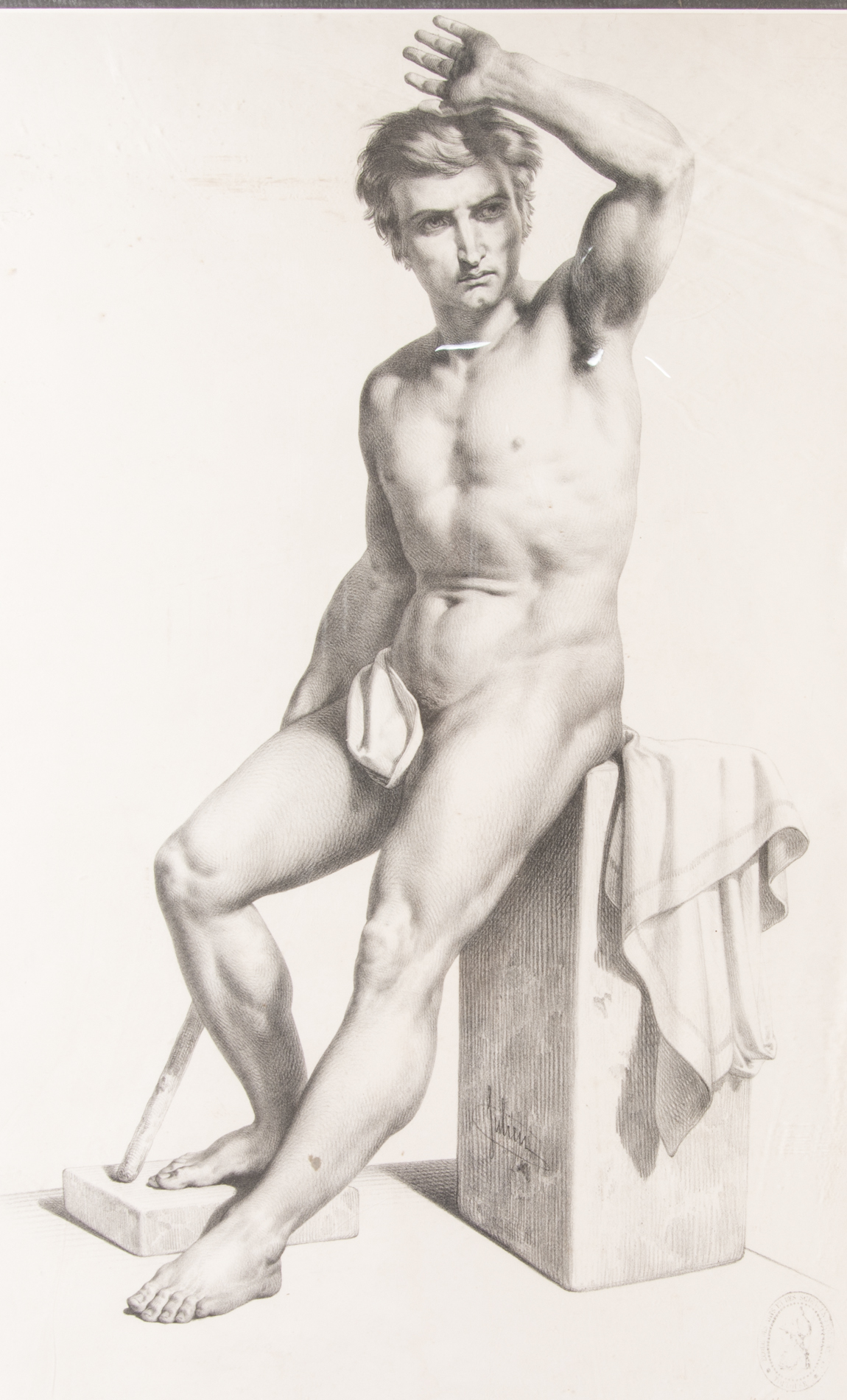 Antique Académie Julian Lithographs