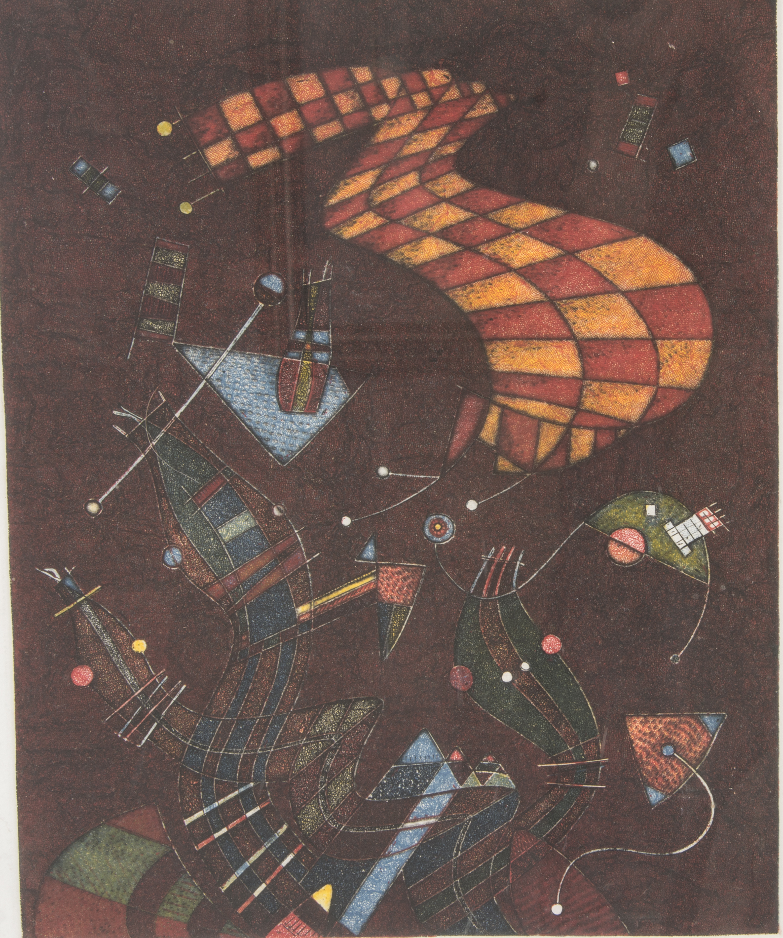 R. Black Limited Edition Relief Print "September Song"