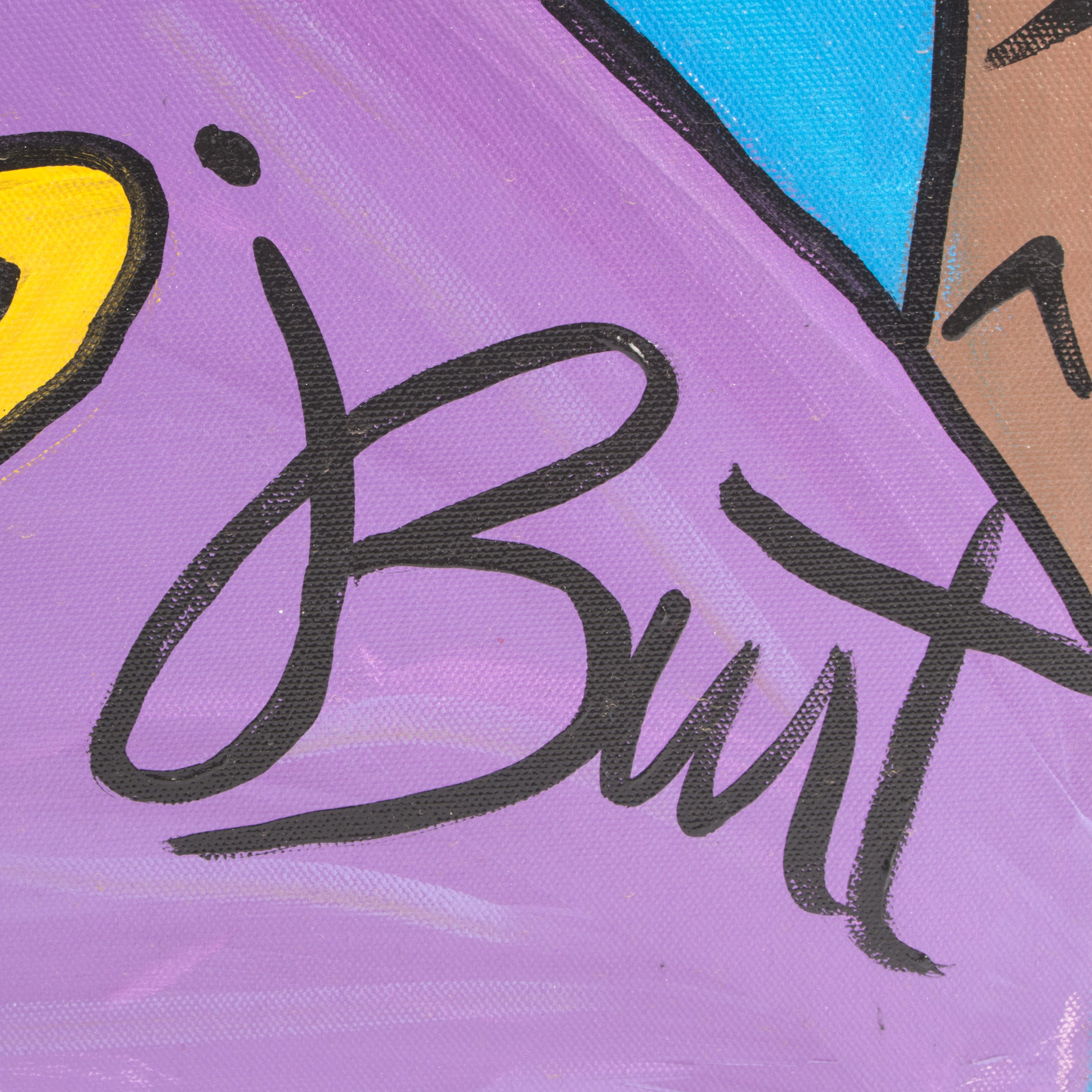 Burt Original Acrylic on Canvas