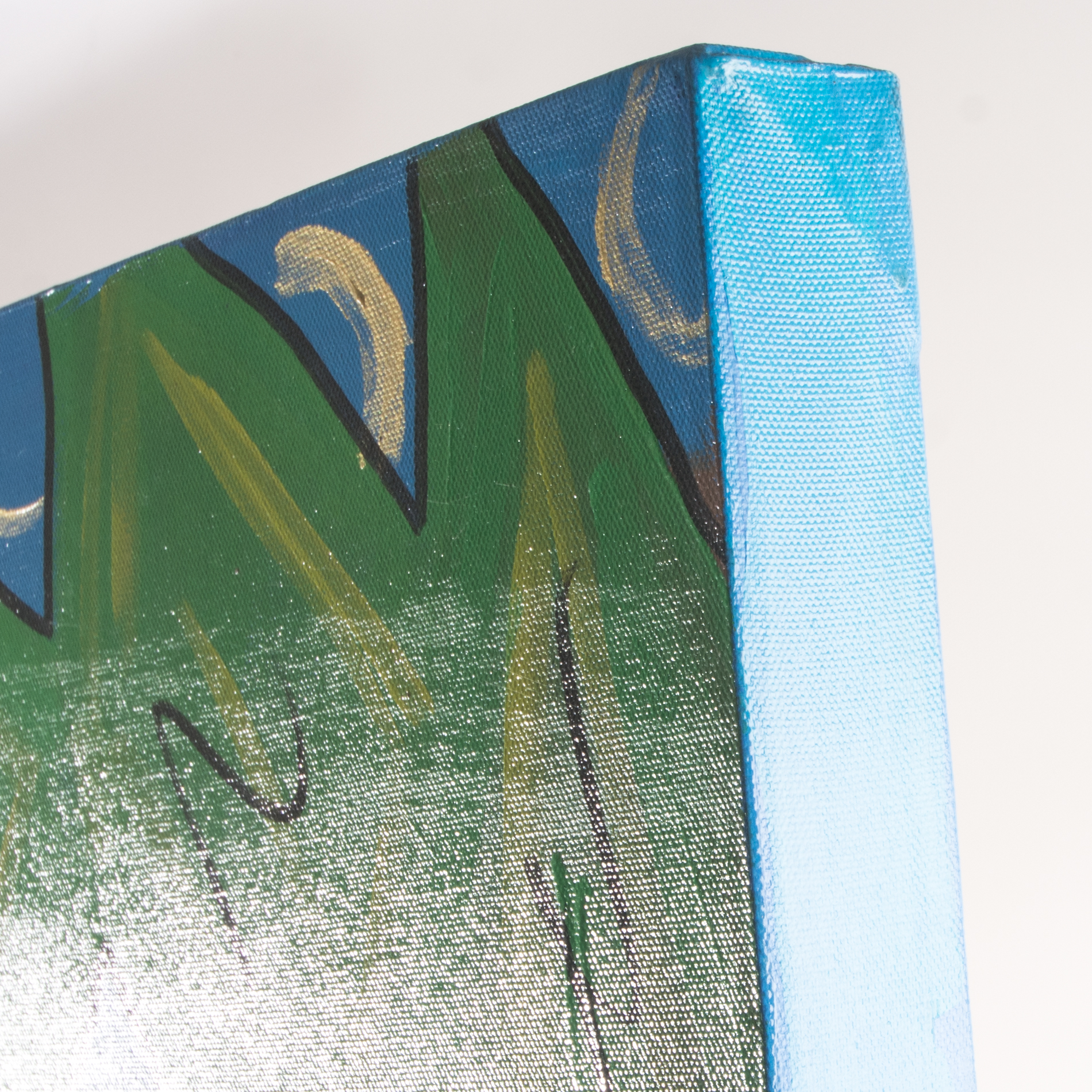 Burt Original Acrylic on Canvas