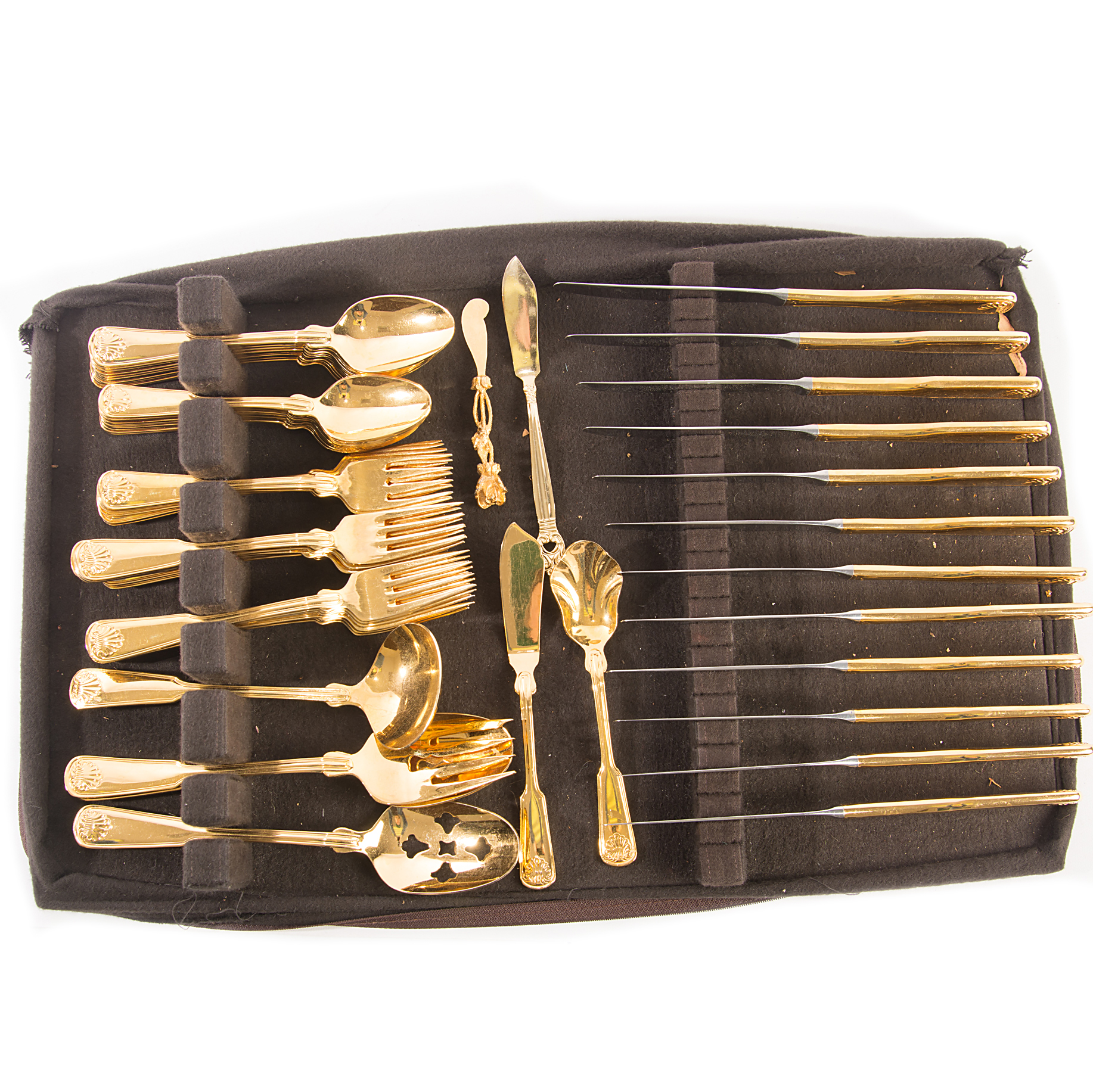 Reed & Barton 24K Gold Electroplated Flatware