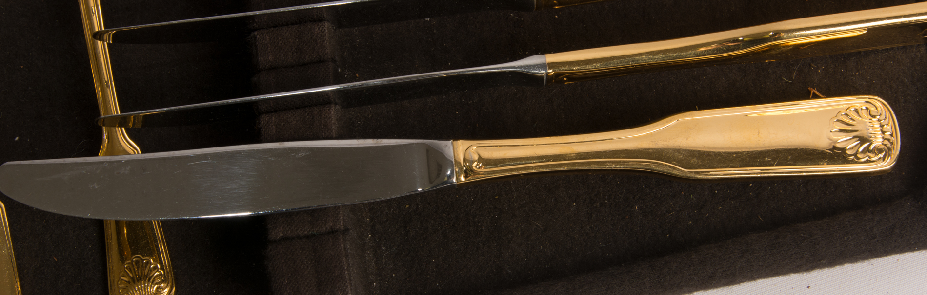 Reed & Barton 24K Gold Electroplated Flatware