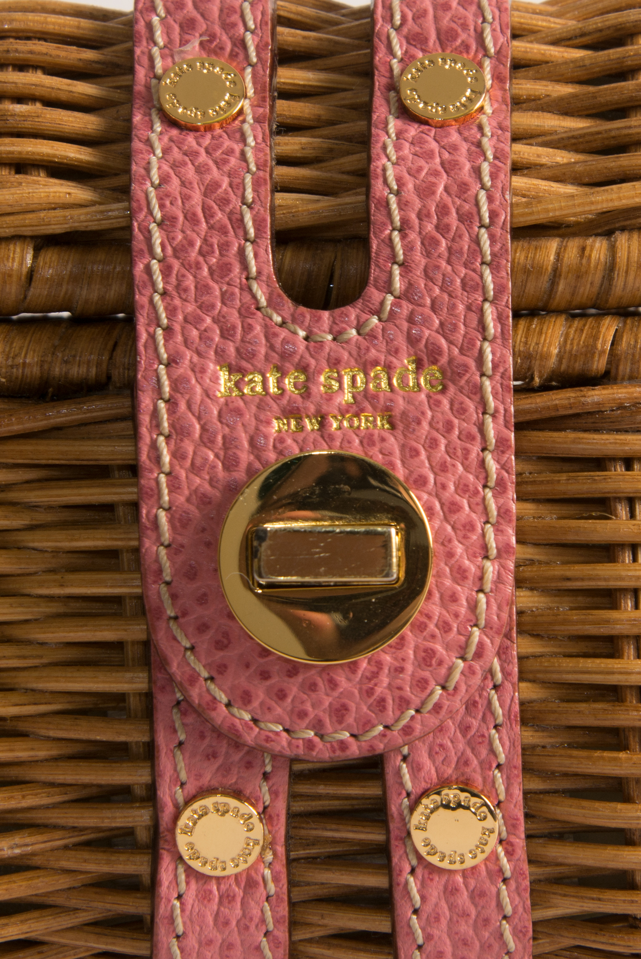 Kate Spade Wicker Clutch