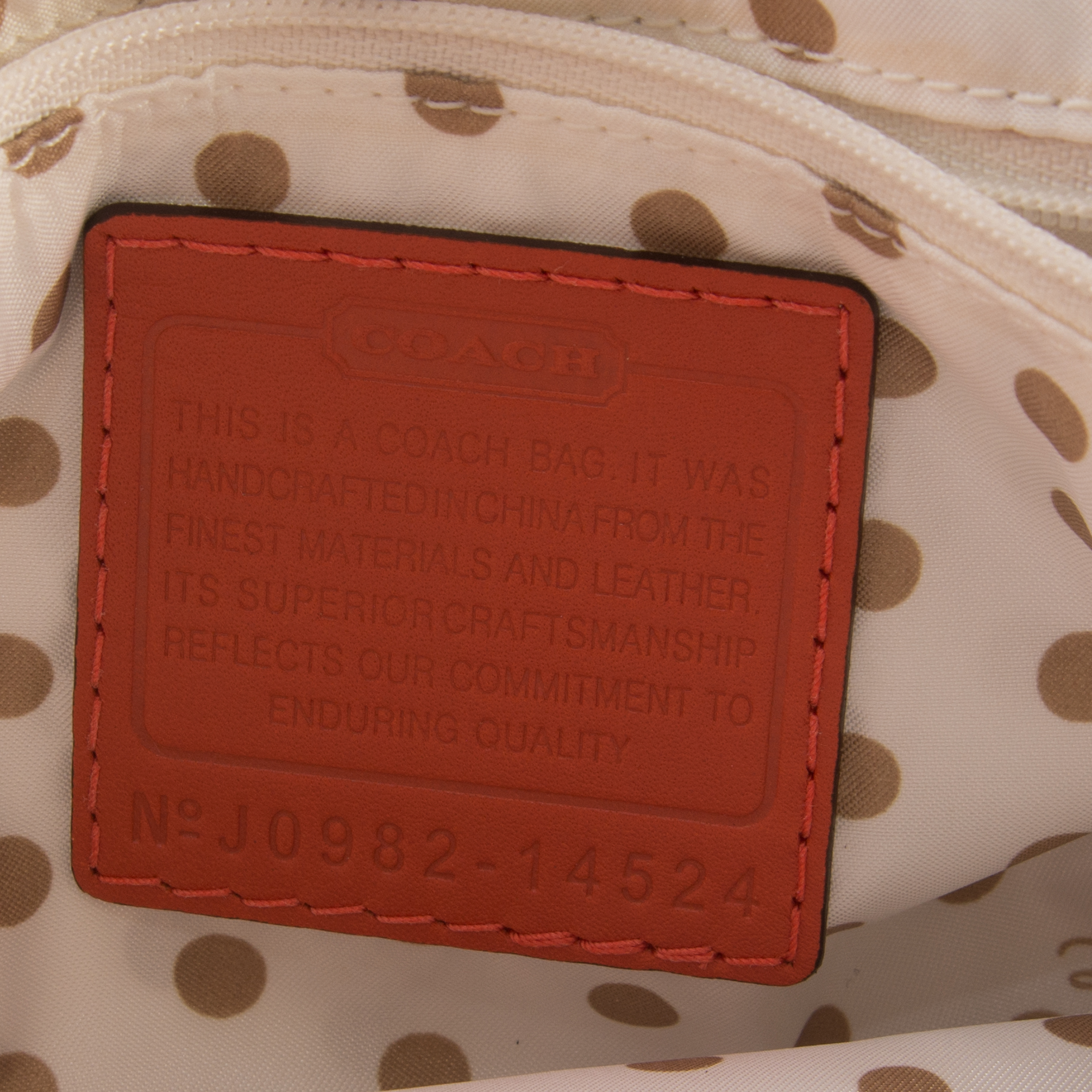 Coach Peyton Handbag