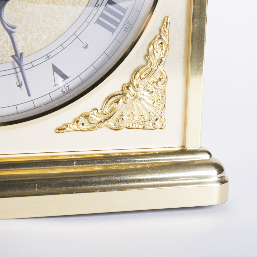 Hermle Brass Chiming Carriage Clock