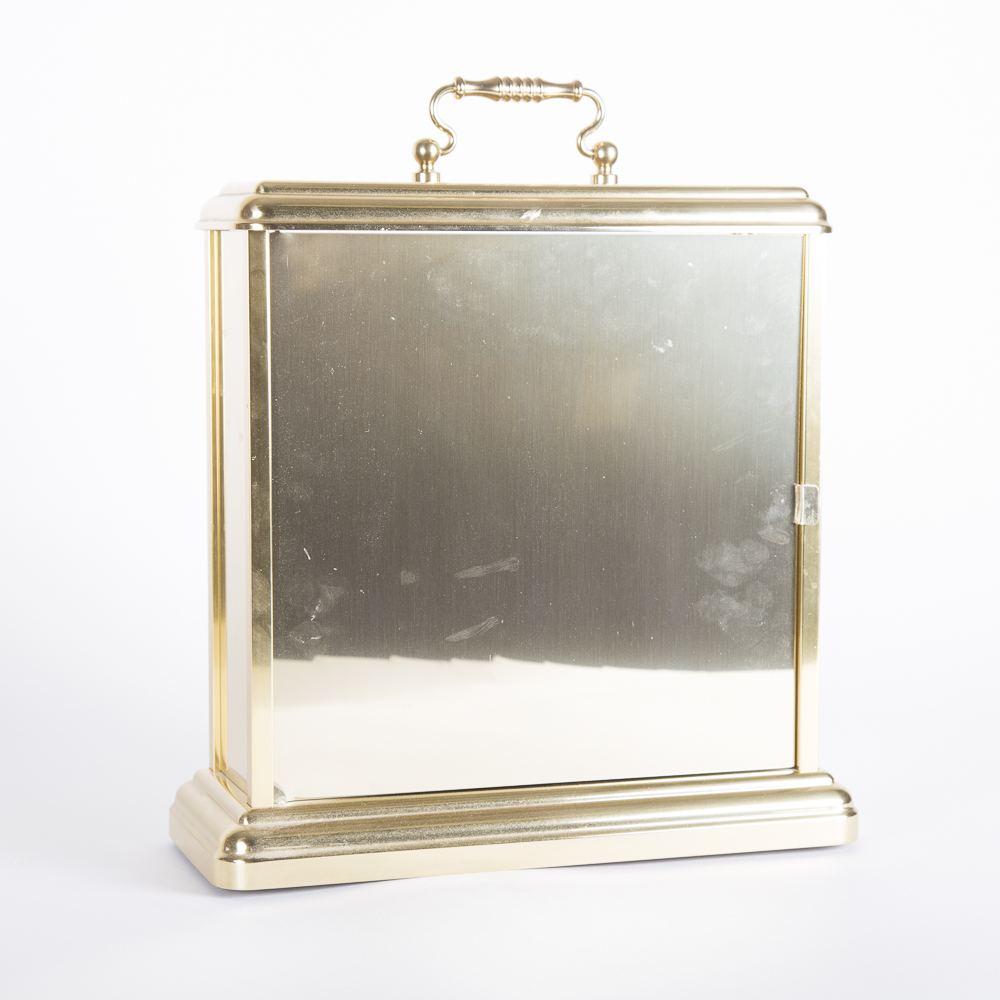 Hermle Brass Chiming Carriage Clock