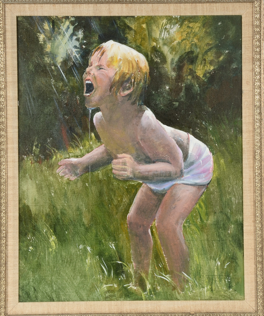 Sharon Wesner Original Oil Painting on Canvas