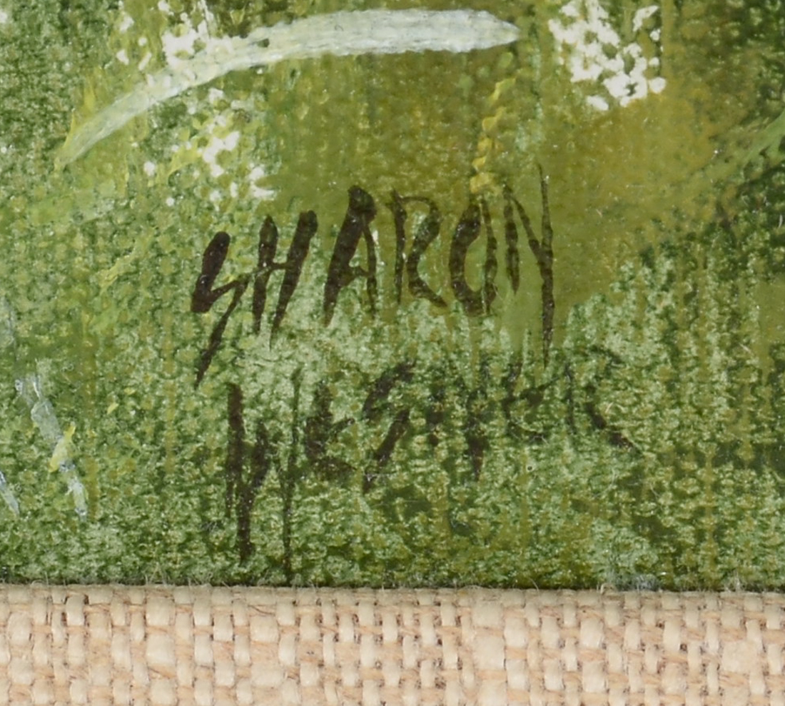 Sharon Wesner Original Oil Painting on Canvas