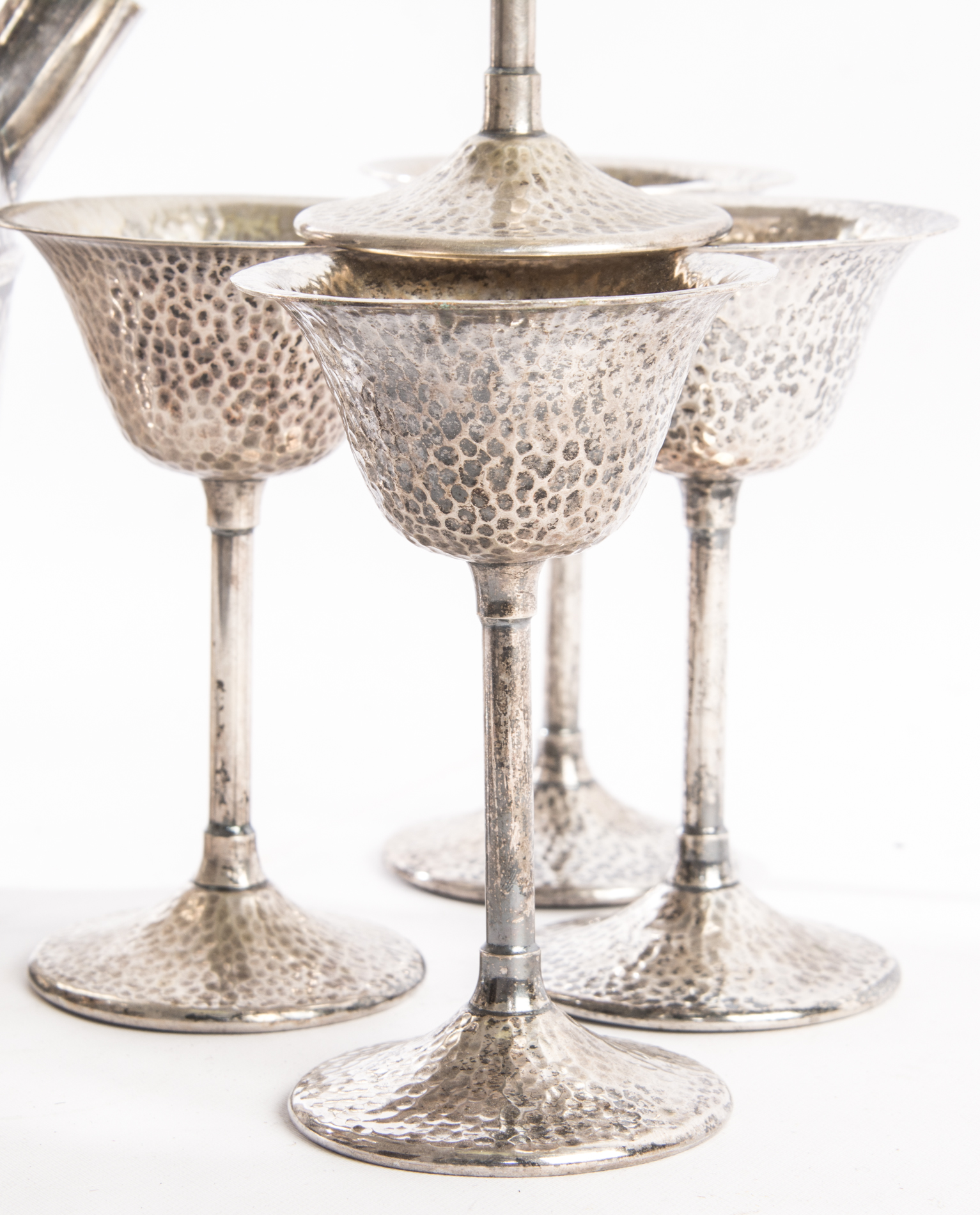 Vintage Taber & Tibbits Silver Plate Cocktail Set