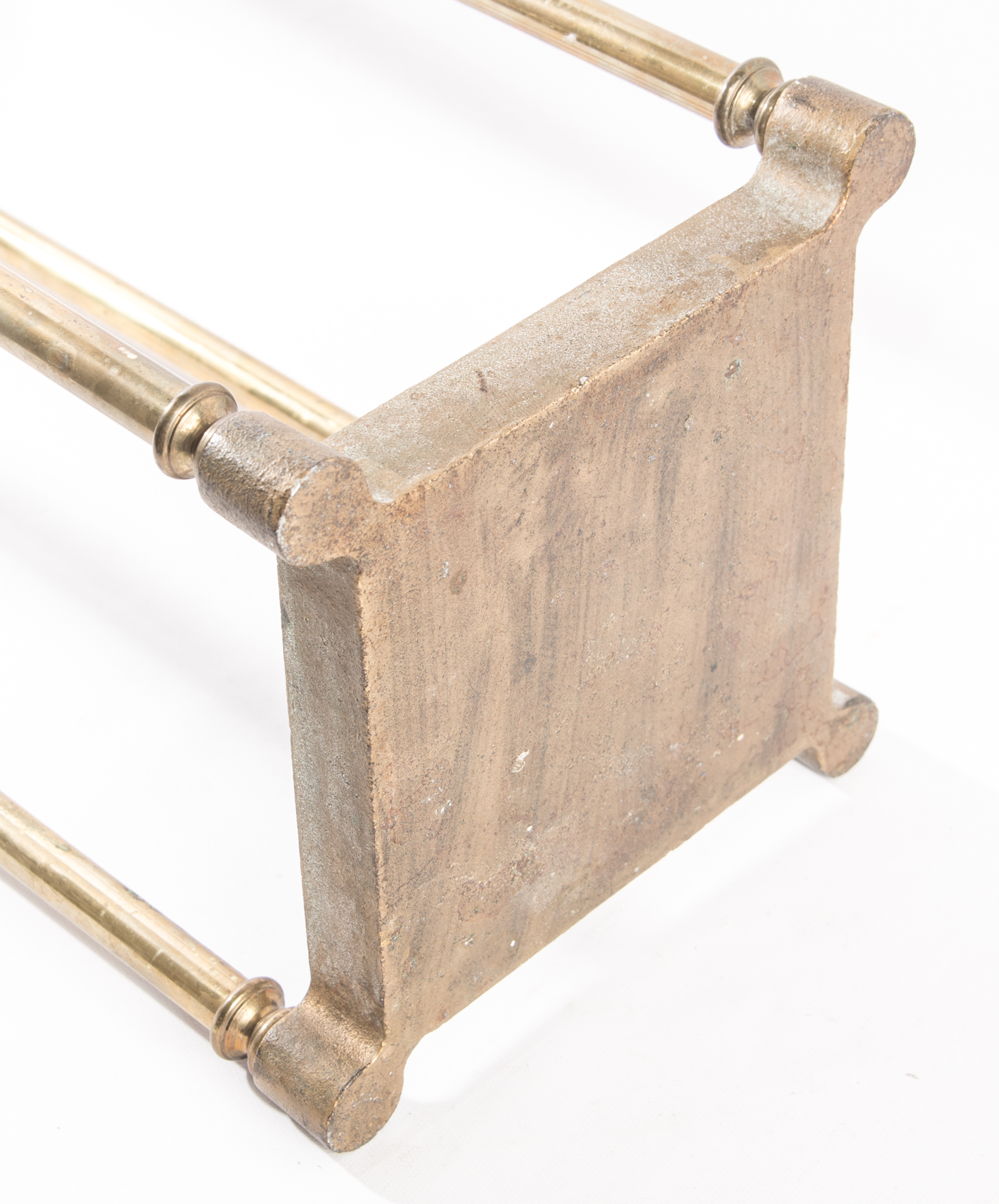 Vintage English Brass Umbrella Stand