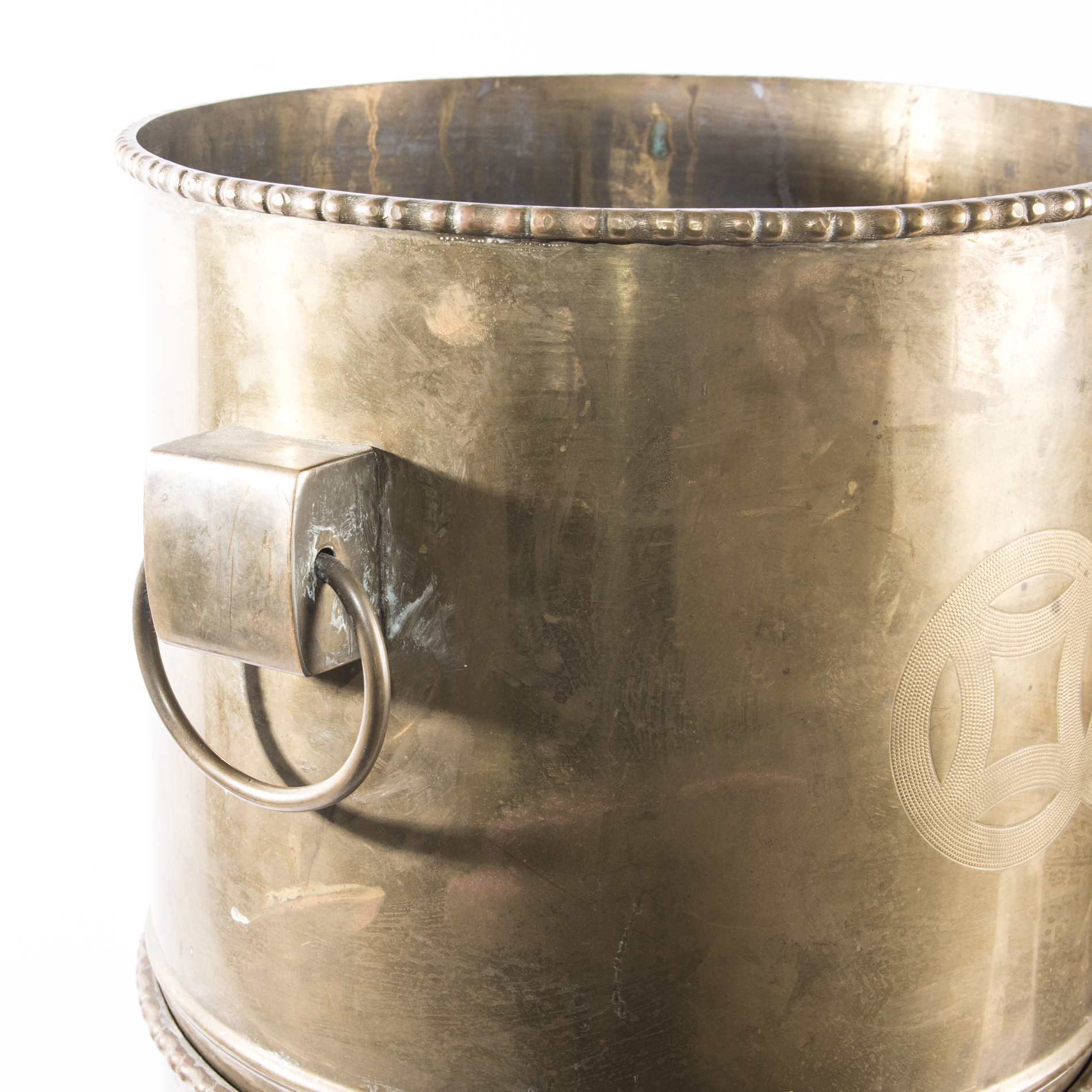 Asian Brass Planters