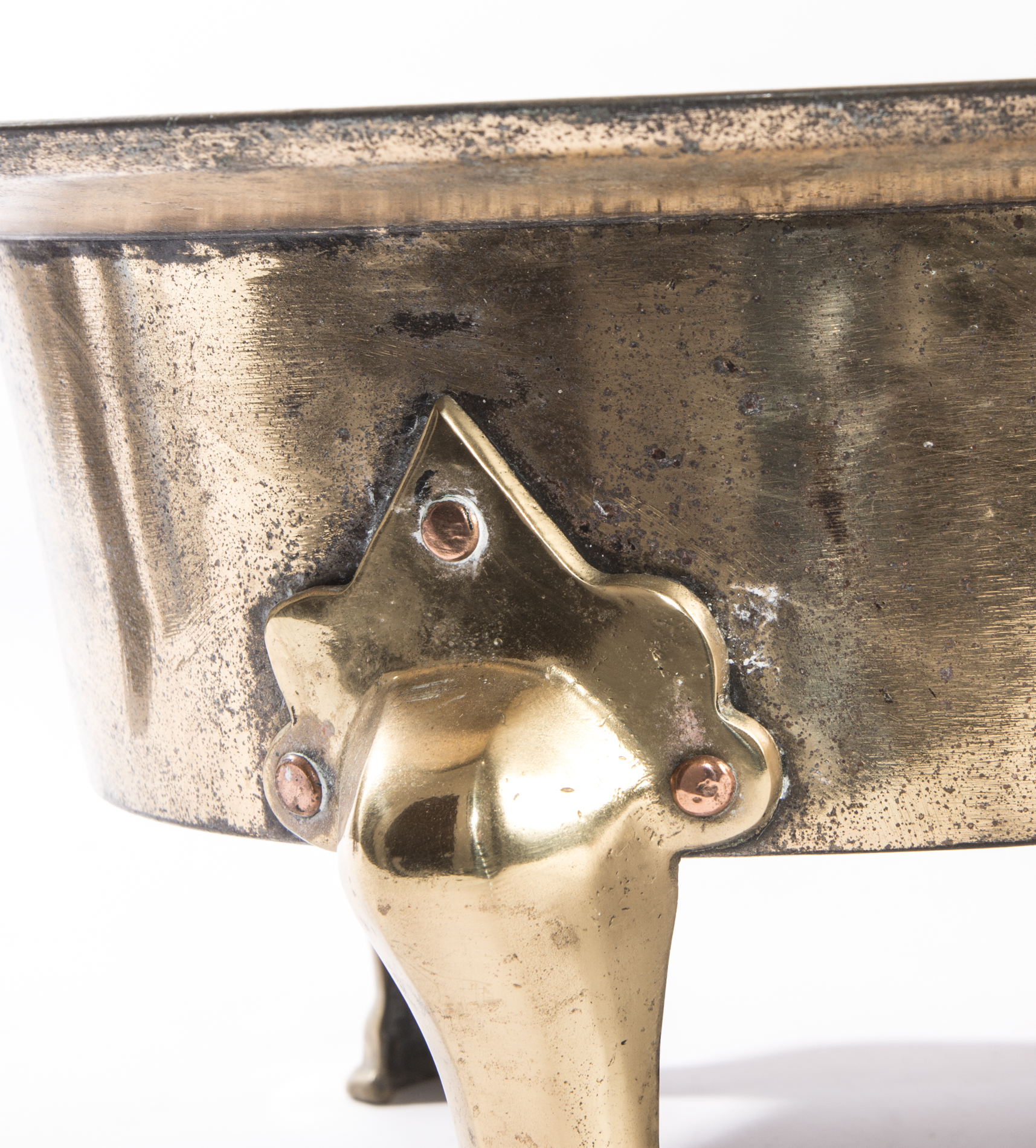 Heavy Brass Planters