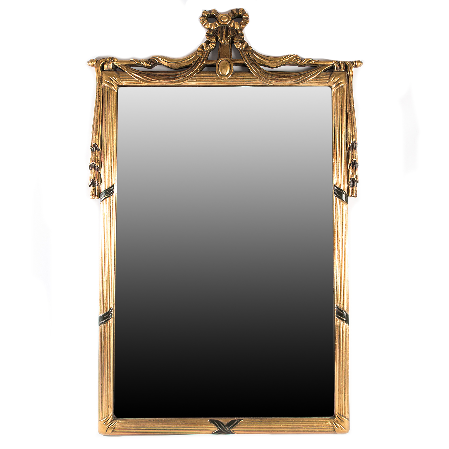 Bassett Gold Tone Mirror