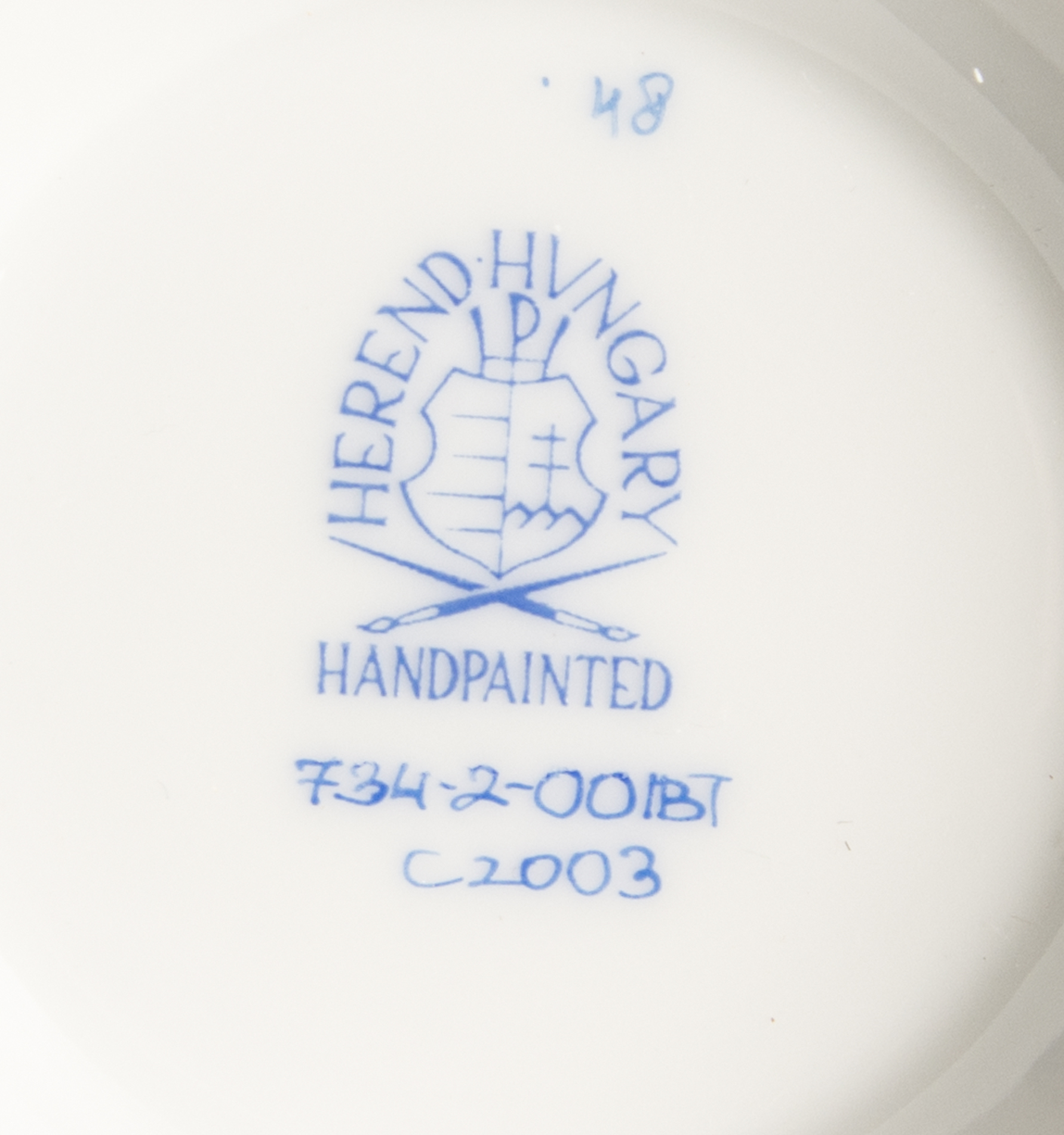 Herend "Printemps" Teacup and Saucer Sets