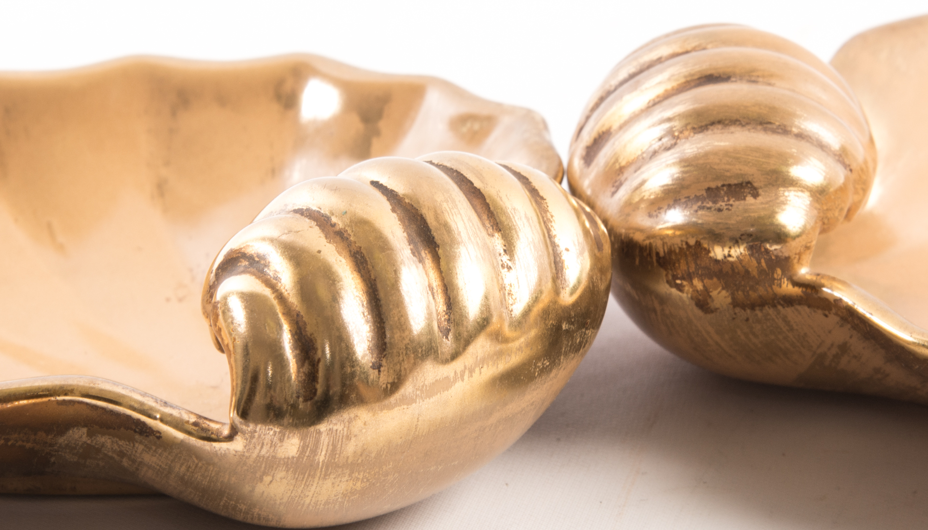 Vintage Stangl Pottery Shell Dishes