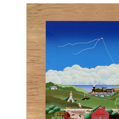 Nobuo "Nicky" Watanabe Signed Limited Edition Print on Wood Panel "Skinny Dipping"