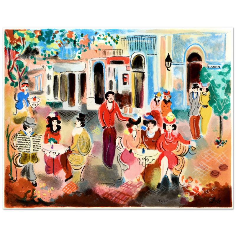 Zule Signed Limited Edition Serigraph "La Balesta"