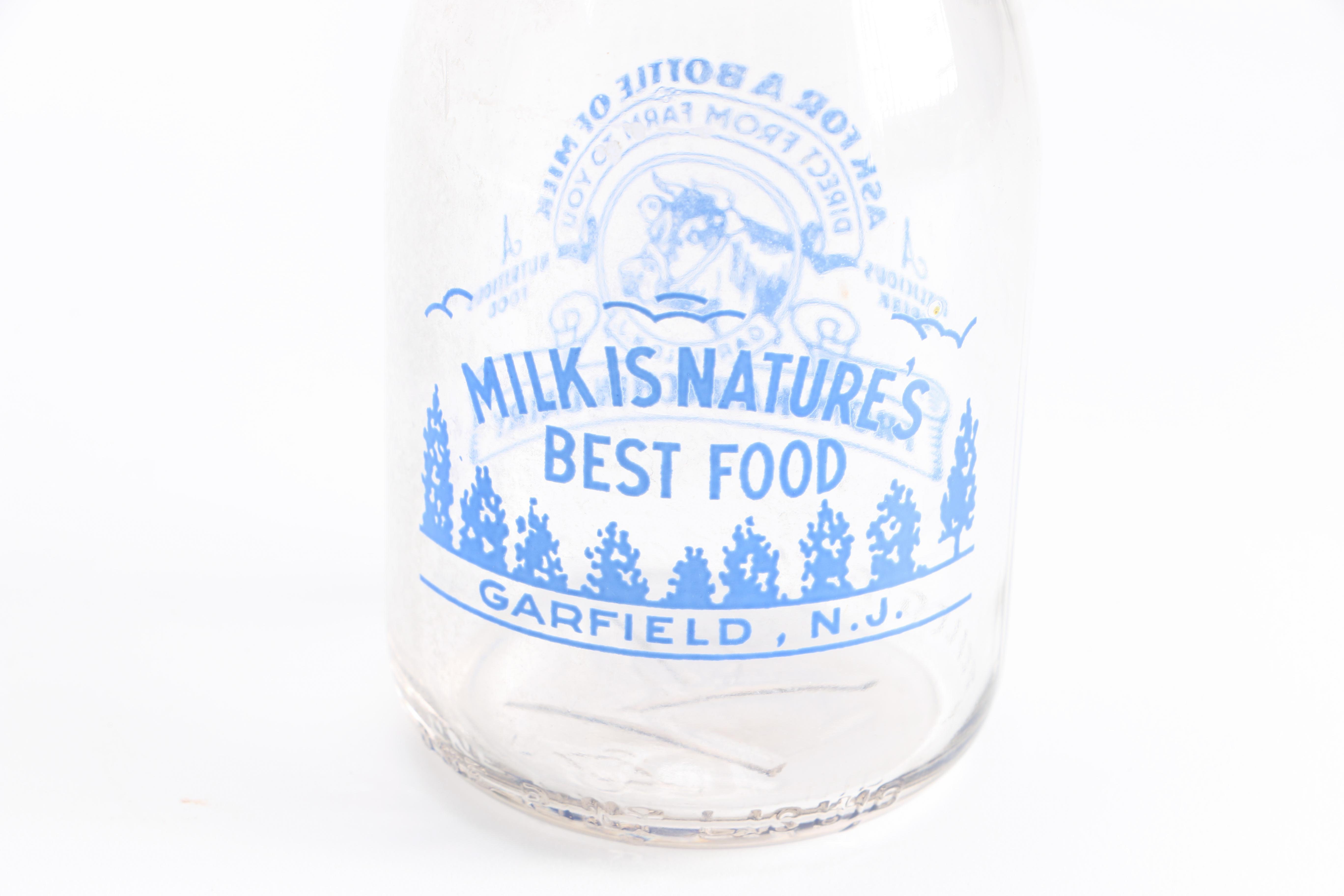 Collection of Milk Bottles