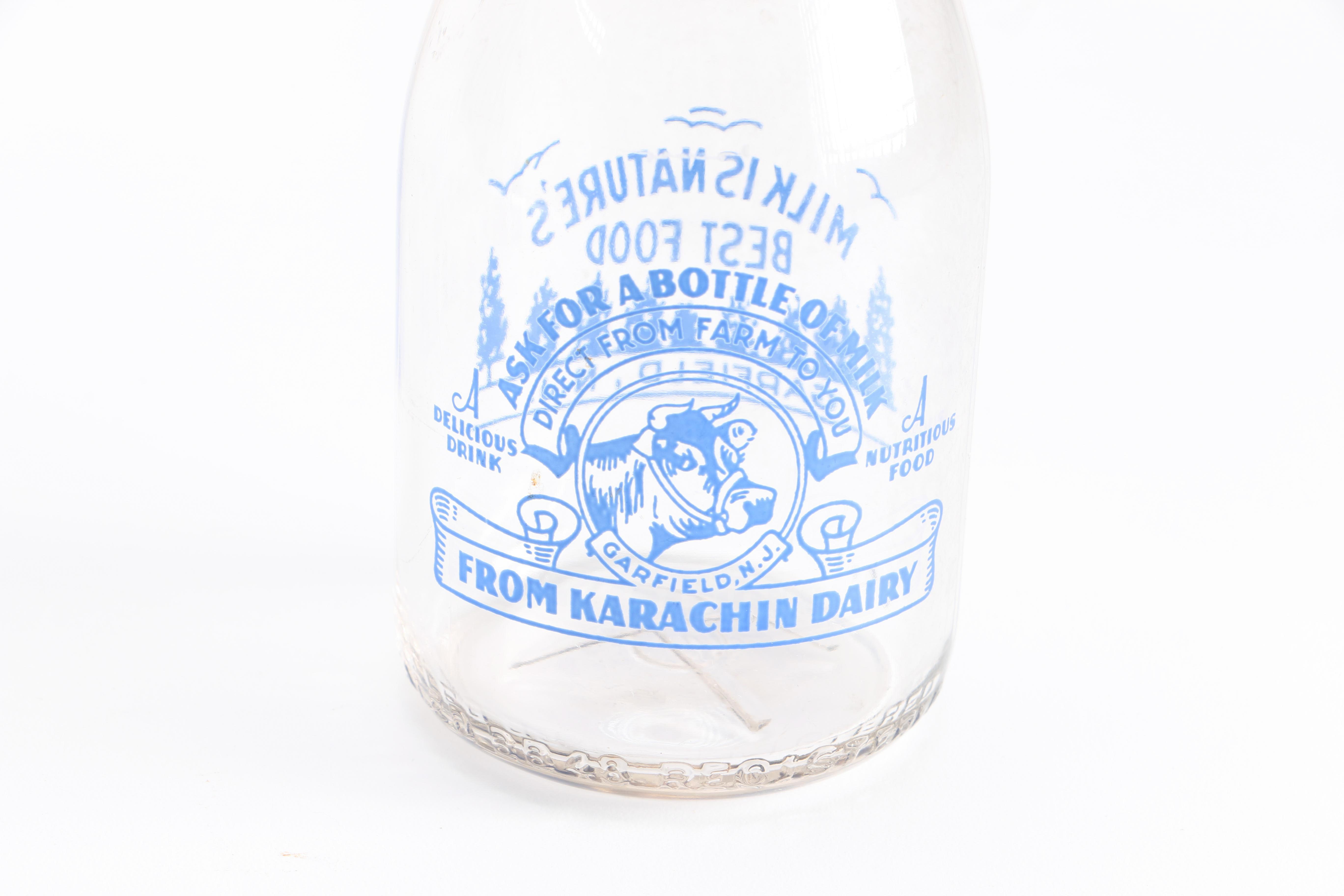 Collection of Milk Bottles