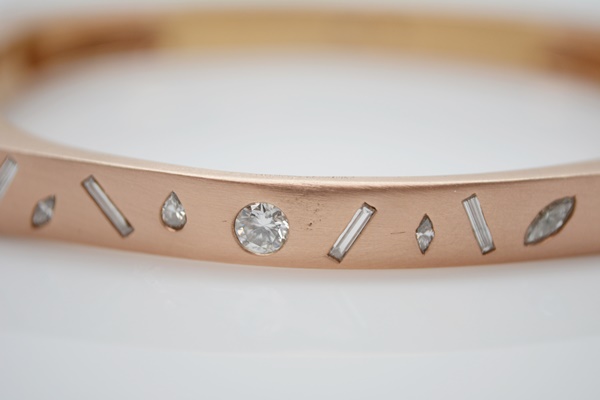 Raul Haas 14K Rose Gold 0.92 CTW Diamond Bracelet