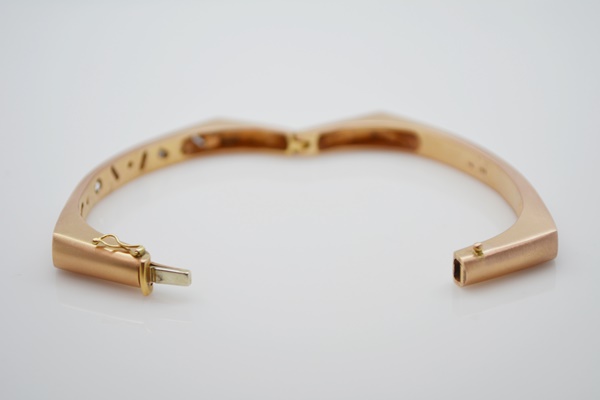 Raul Haas 14K Rose Gold 0.92 CTW Diamond Bracelet