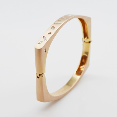 Raul Haas 14K Rose Gold 0.92 CTW Diamond Bracelet