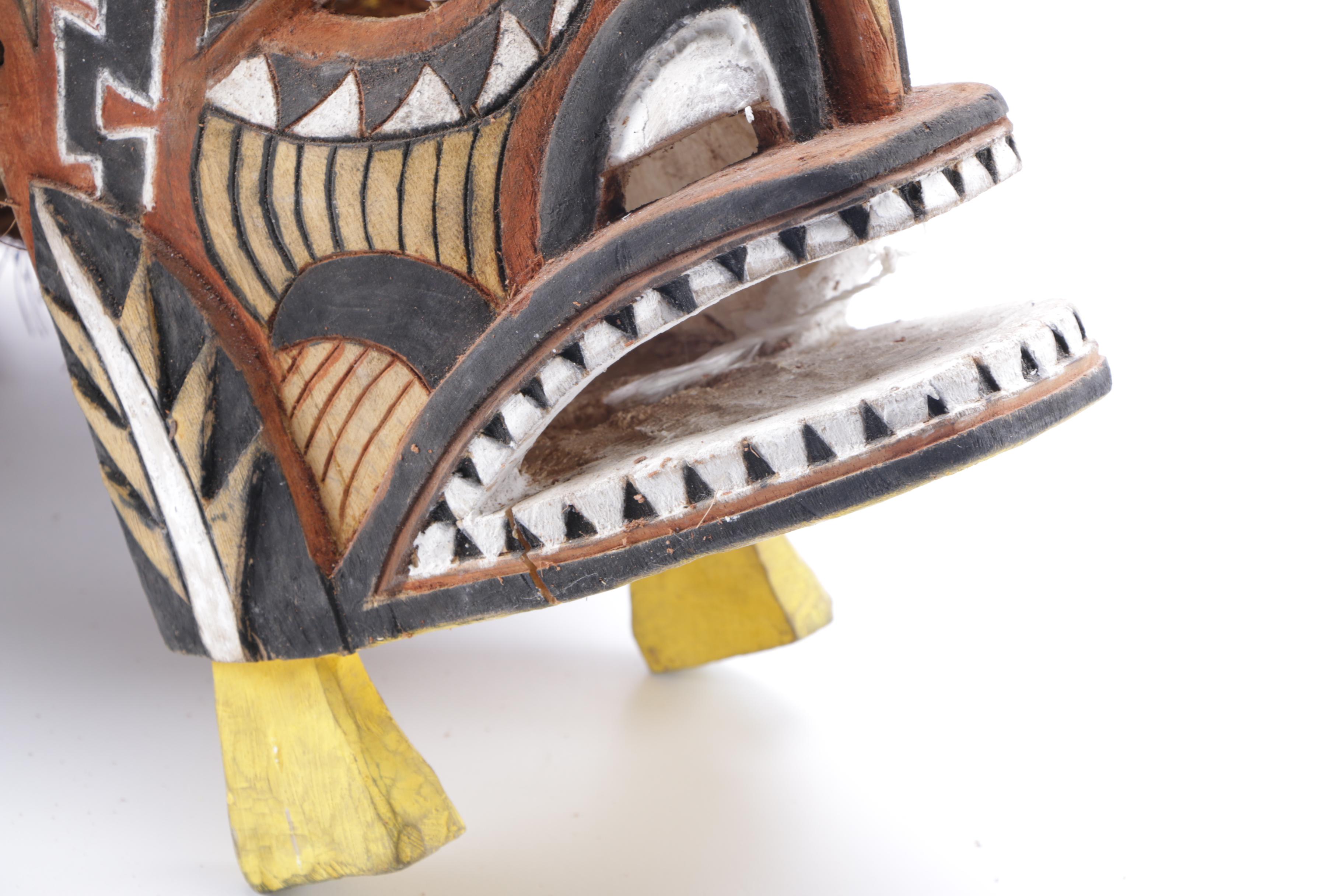 Tatanua Mask From New Ireland Province of New Guinea