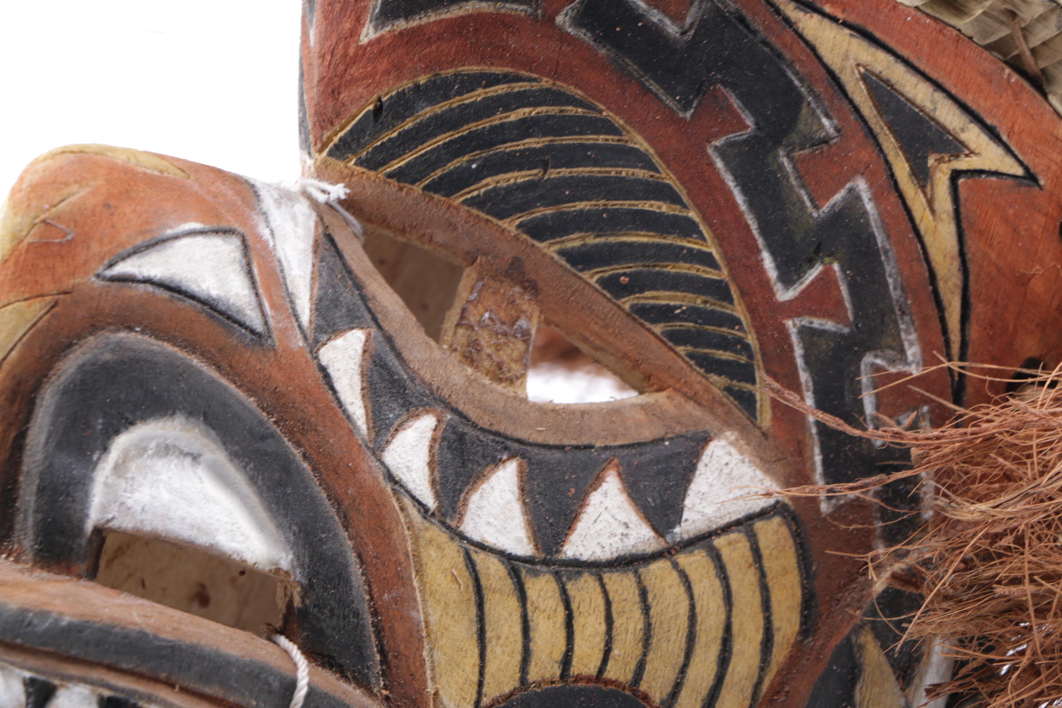 Tatanua Mask From New Ireland Province of New Guinea