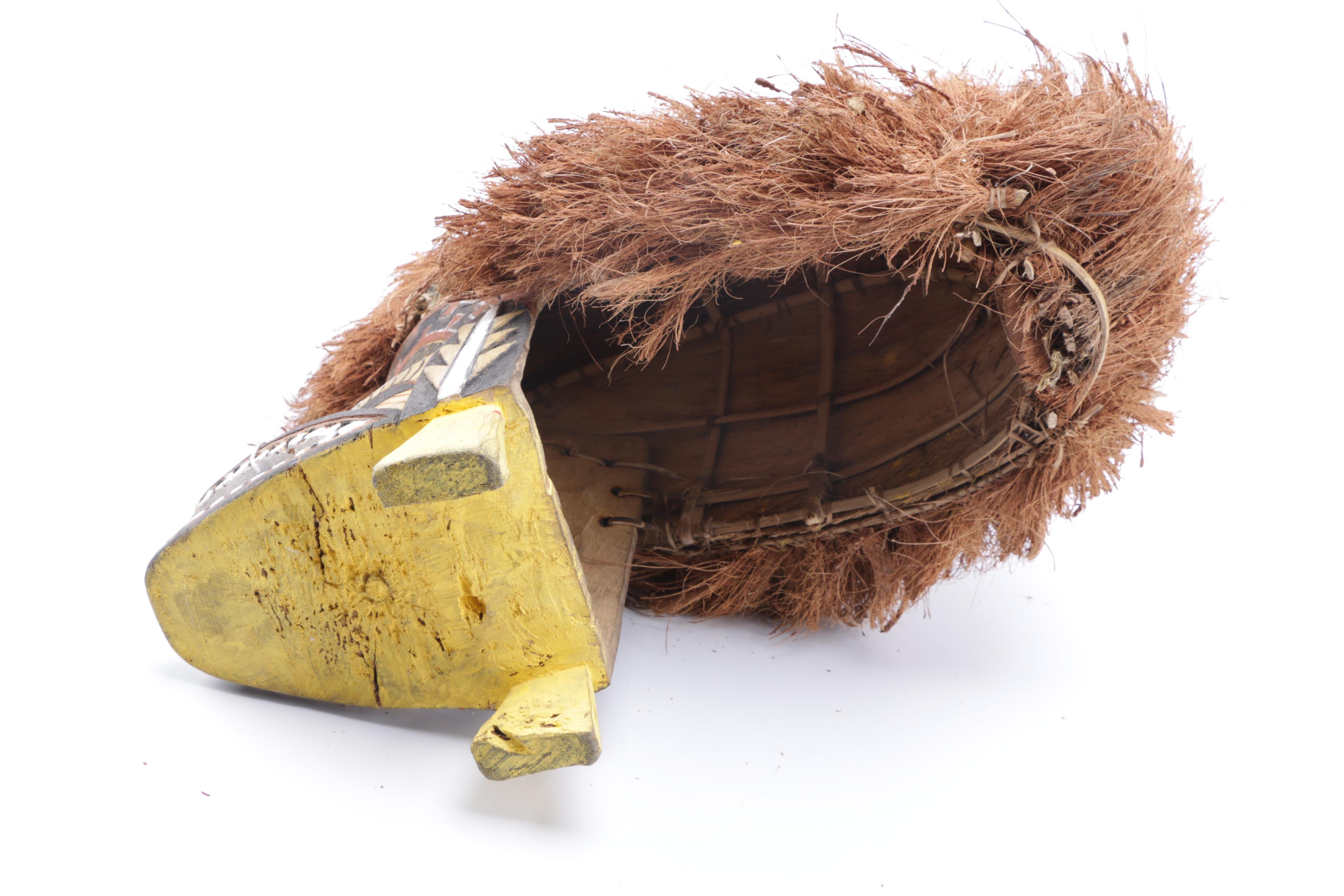 Tatanua Mask From New Ireland Province of New Guinea