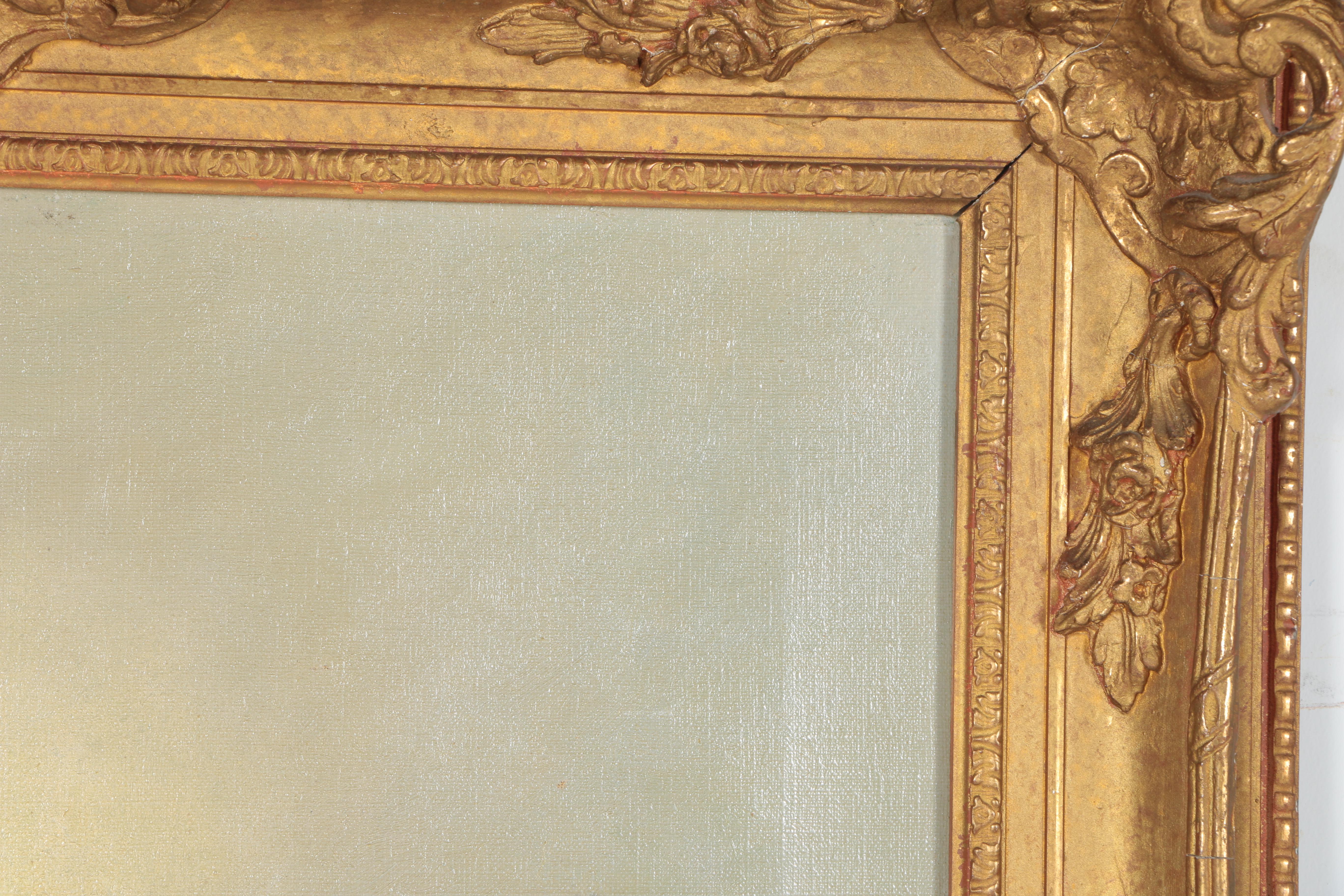 D.W. Marshall Oil on Canvas "Misty Morning Loch Rannoch"