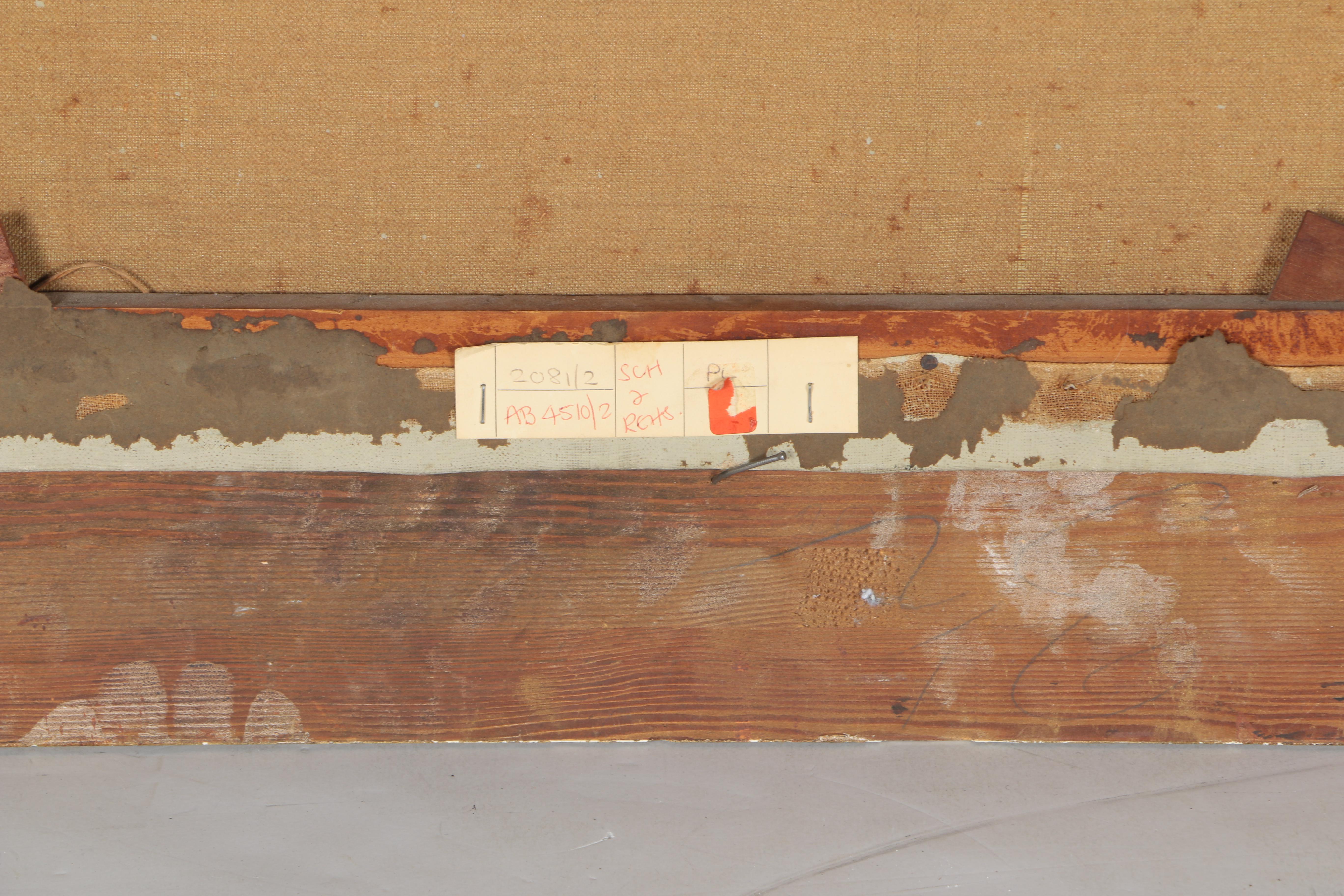 D.W. Marshall Oil on Canvas "Misty Morning Loch Rannoch"