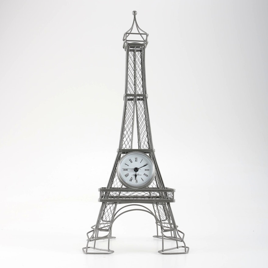 Seth Thomas Eiffel Tower Table Clock