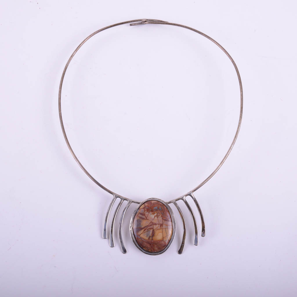 Collection of Statement Chokers and Bracelet Cuffs