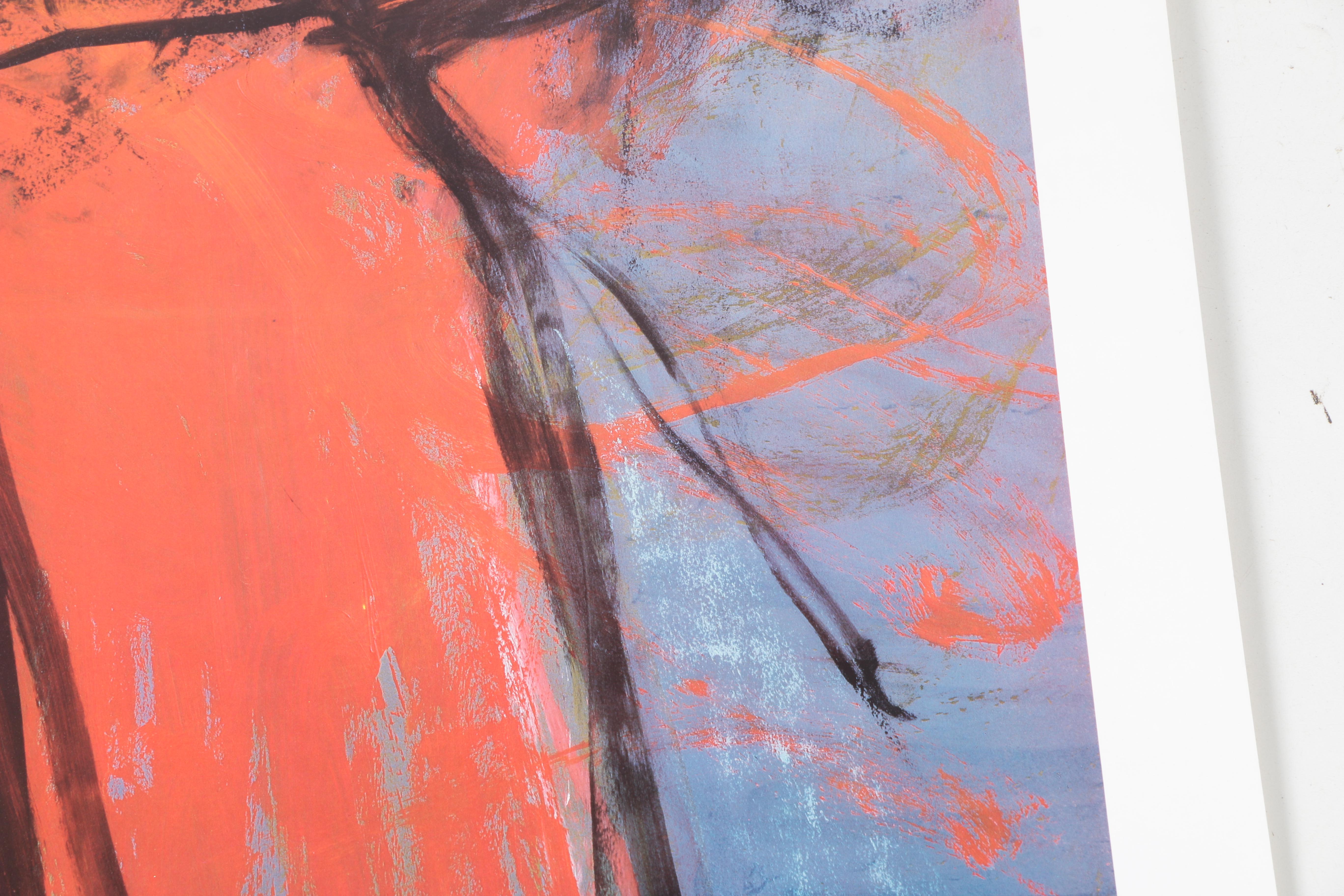 Jim Dine Limited Edition Offset Lithograph Exhibition Poster