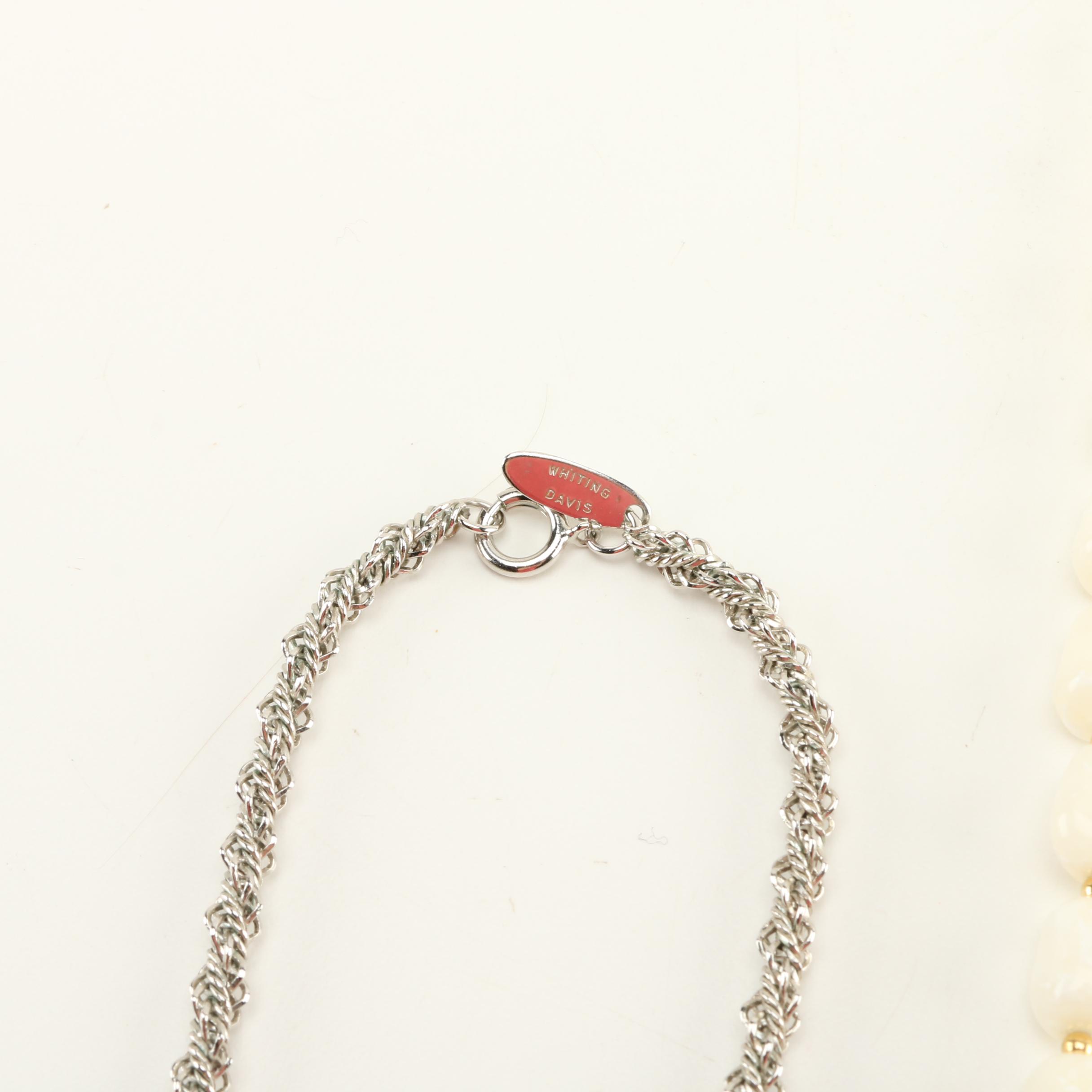 Art Deco Inspired Jewelry Including Trifari and Whiting and Davis