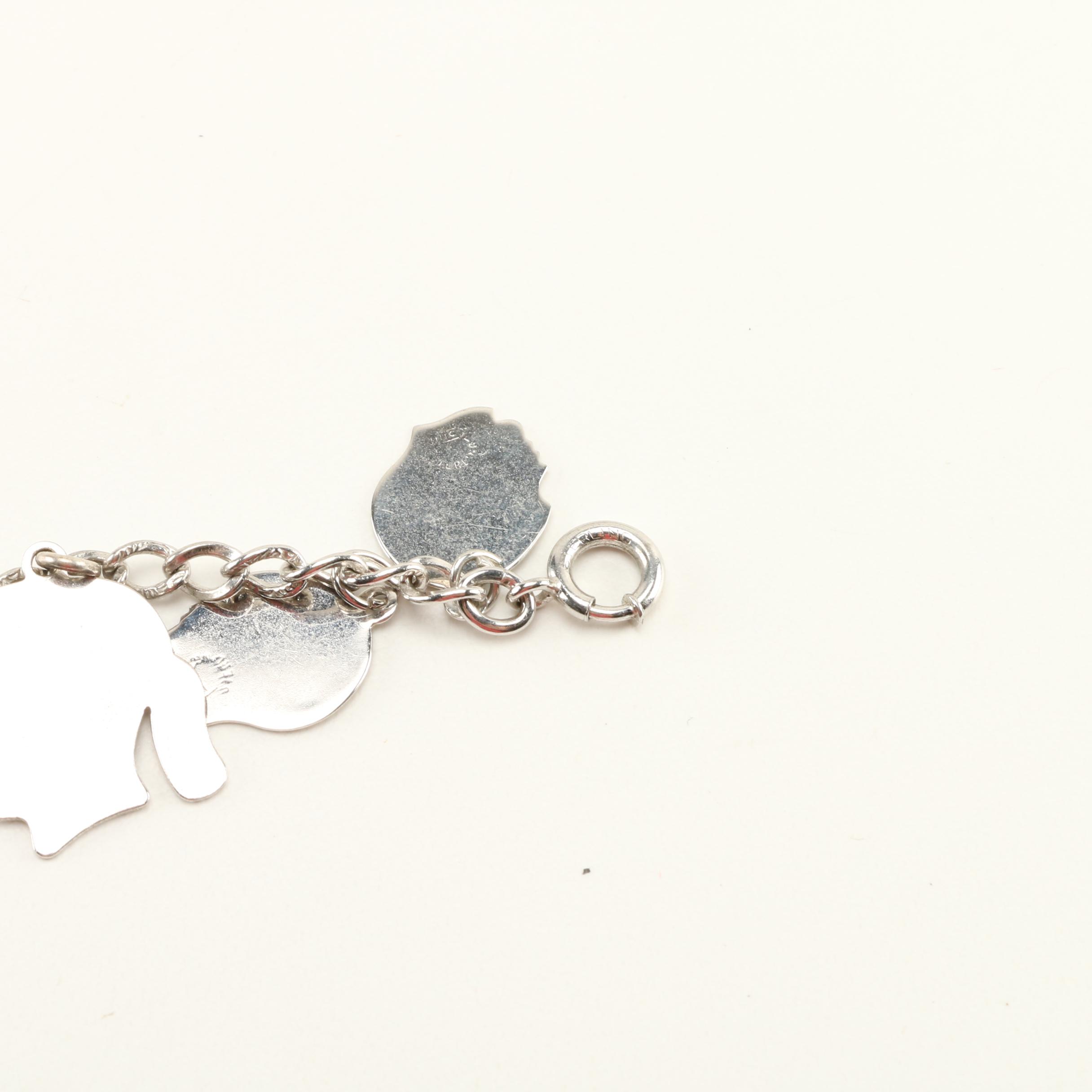 Sterling Silver Charm Bracelets