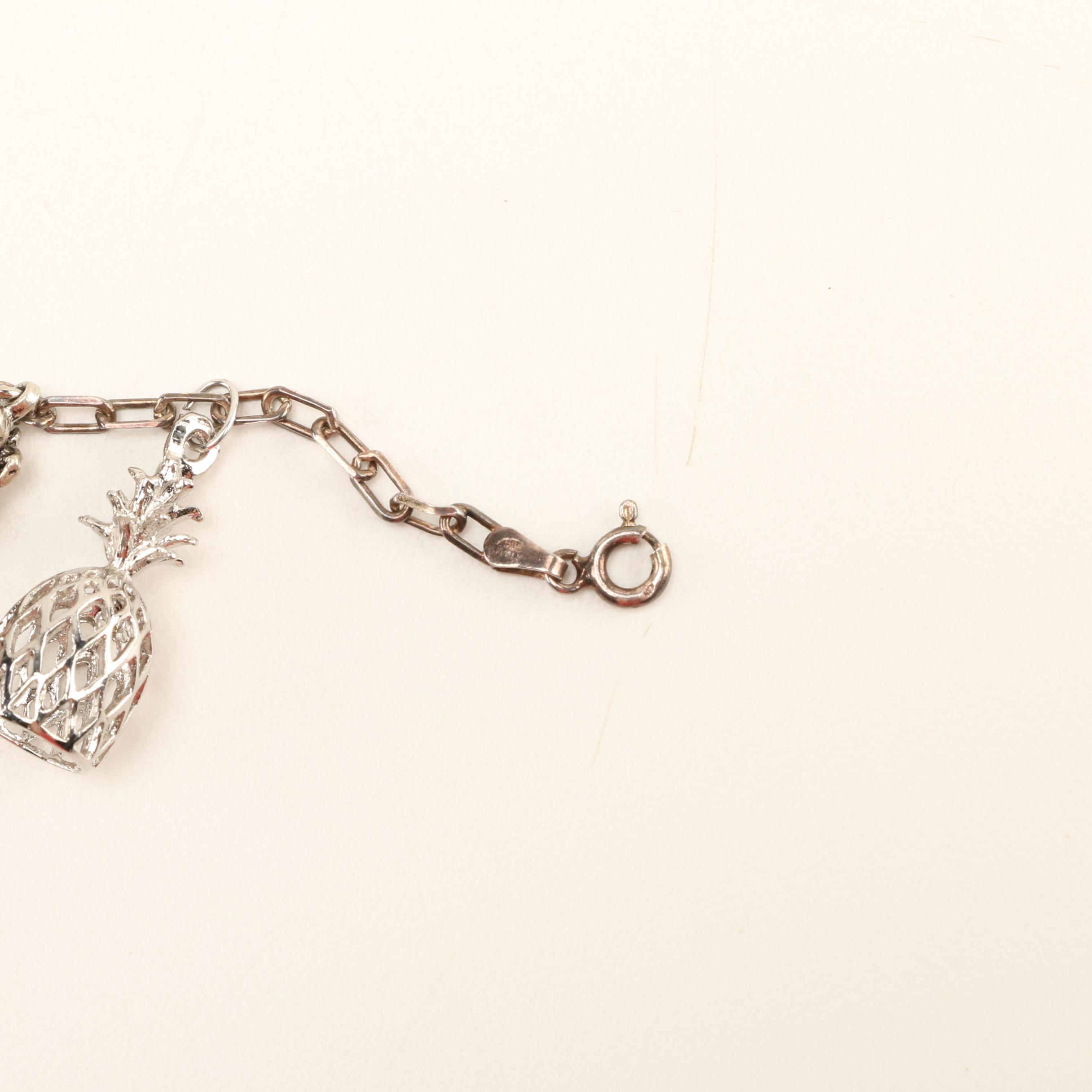 Sterling Silver Charm Bracelets