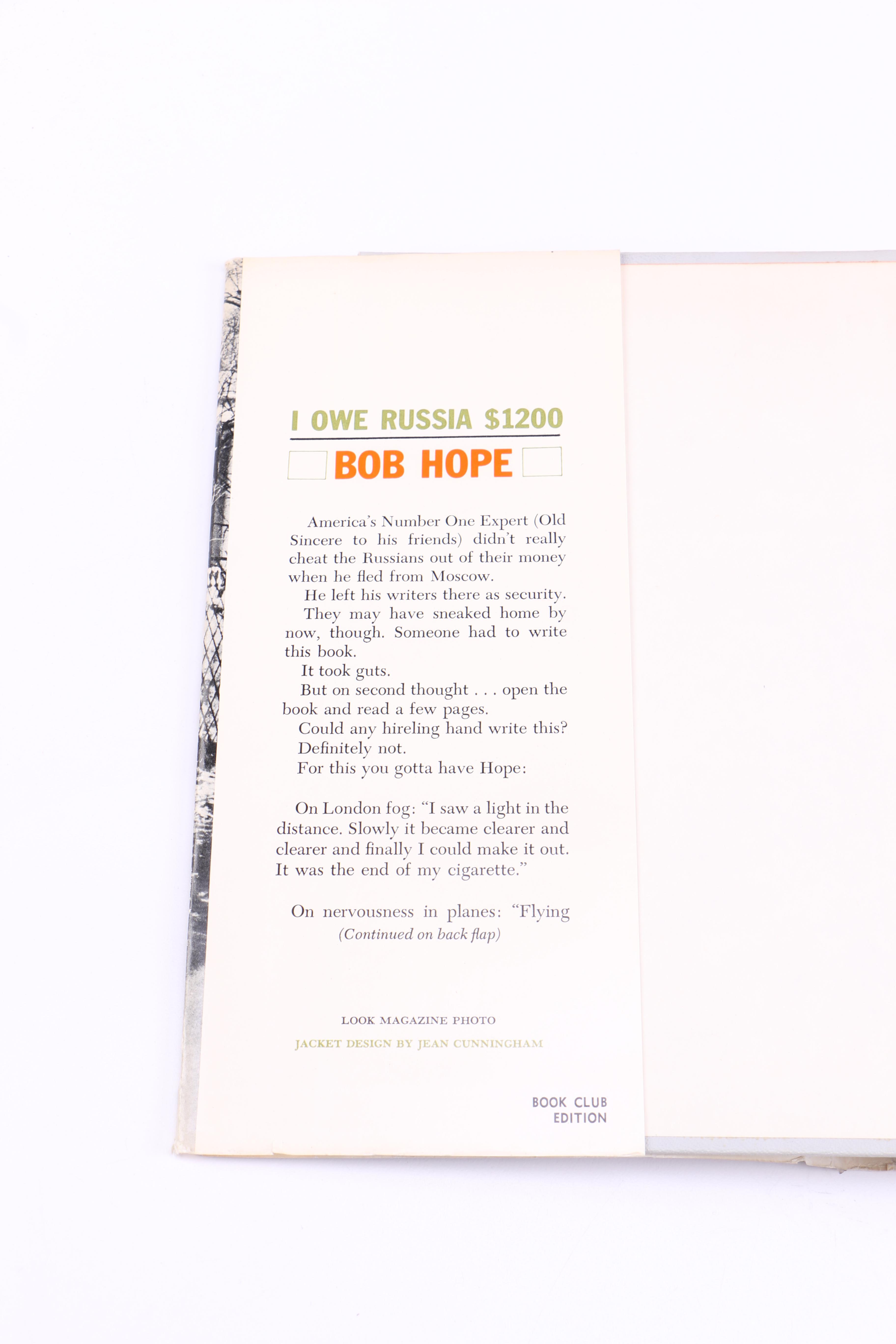 1963 "I Owe Russia $1200" by Bob Hope
