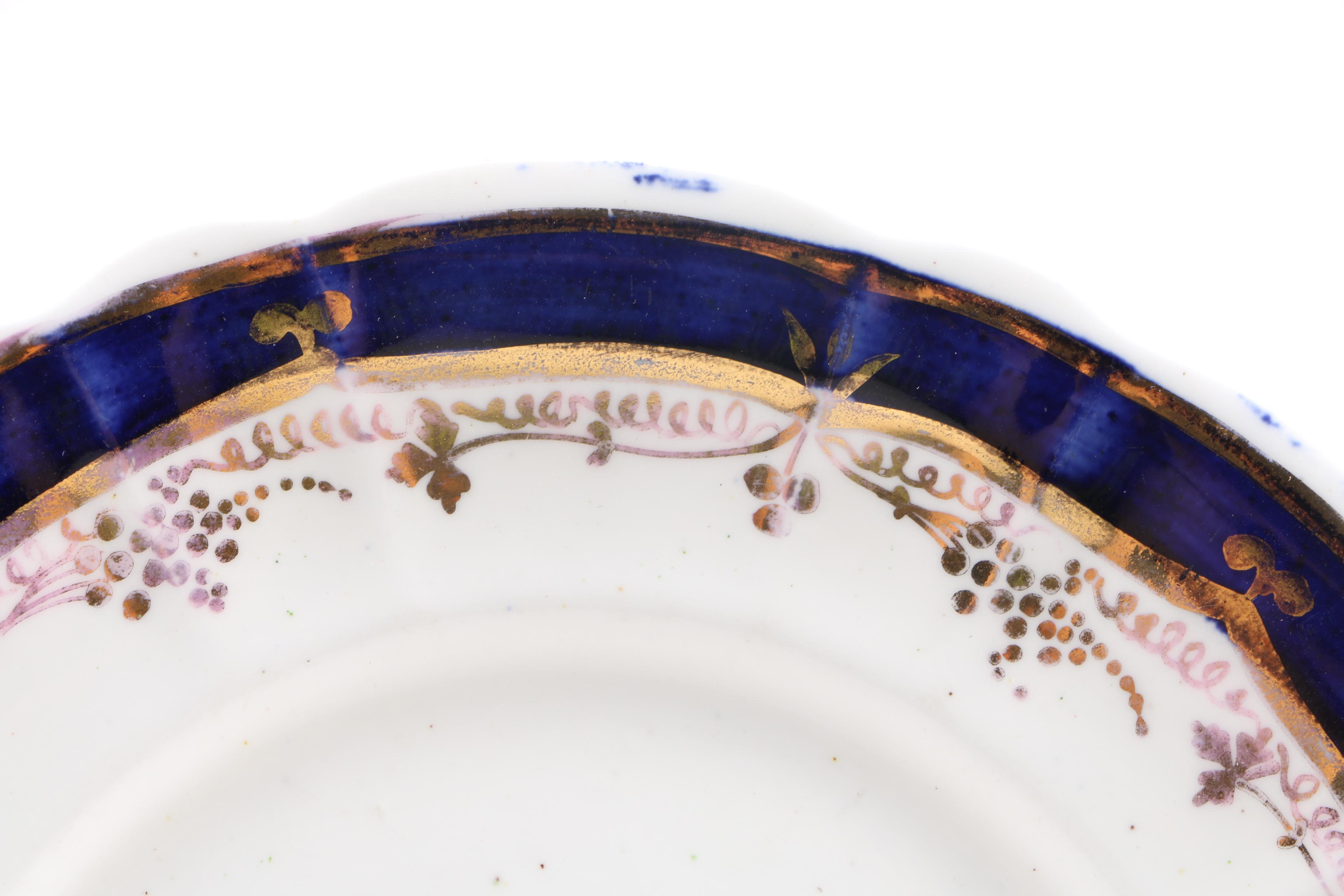 Pair of Antique Porcelain Plates