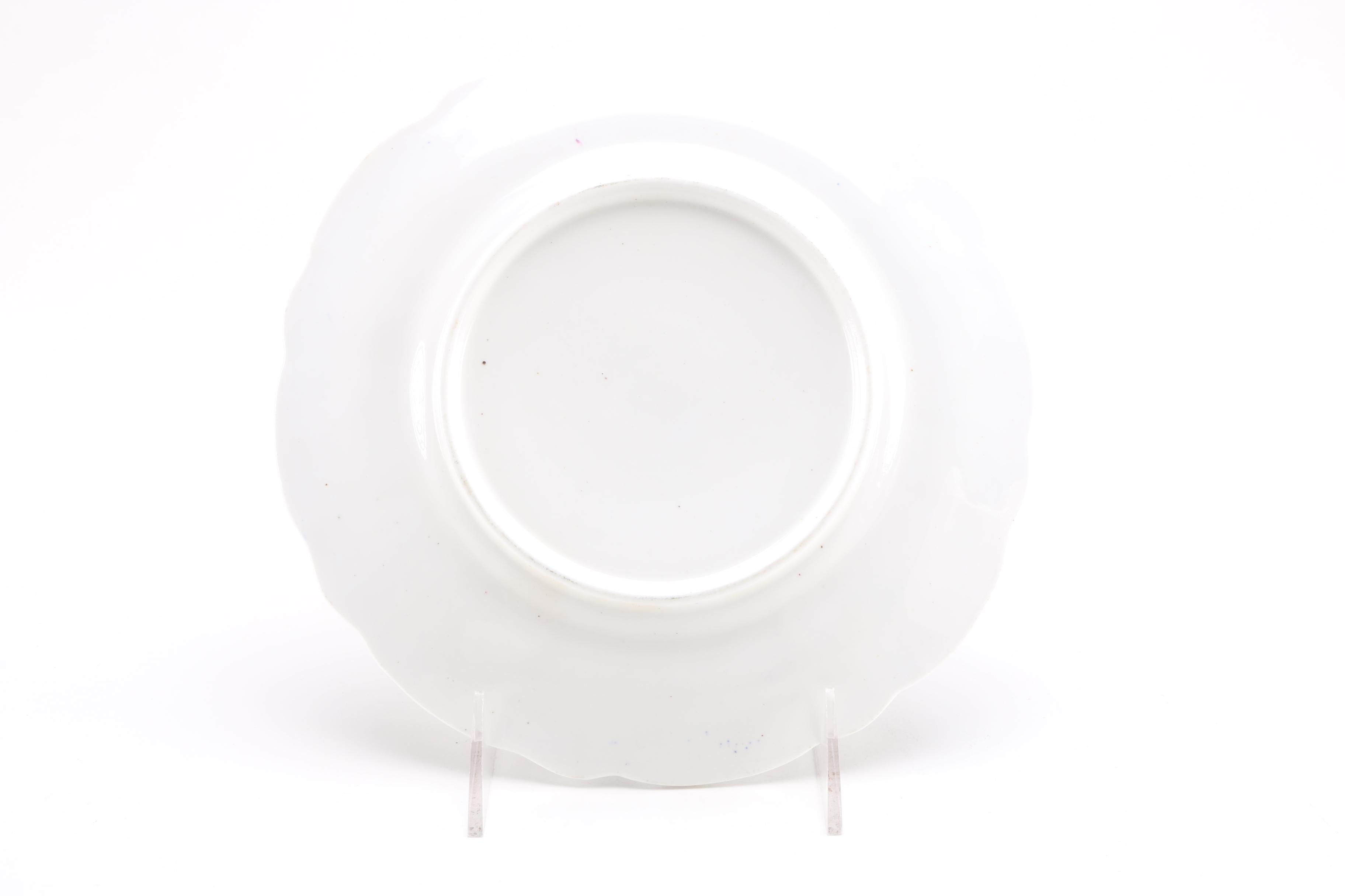 Pair of Antique Porcelain Plates